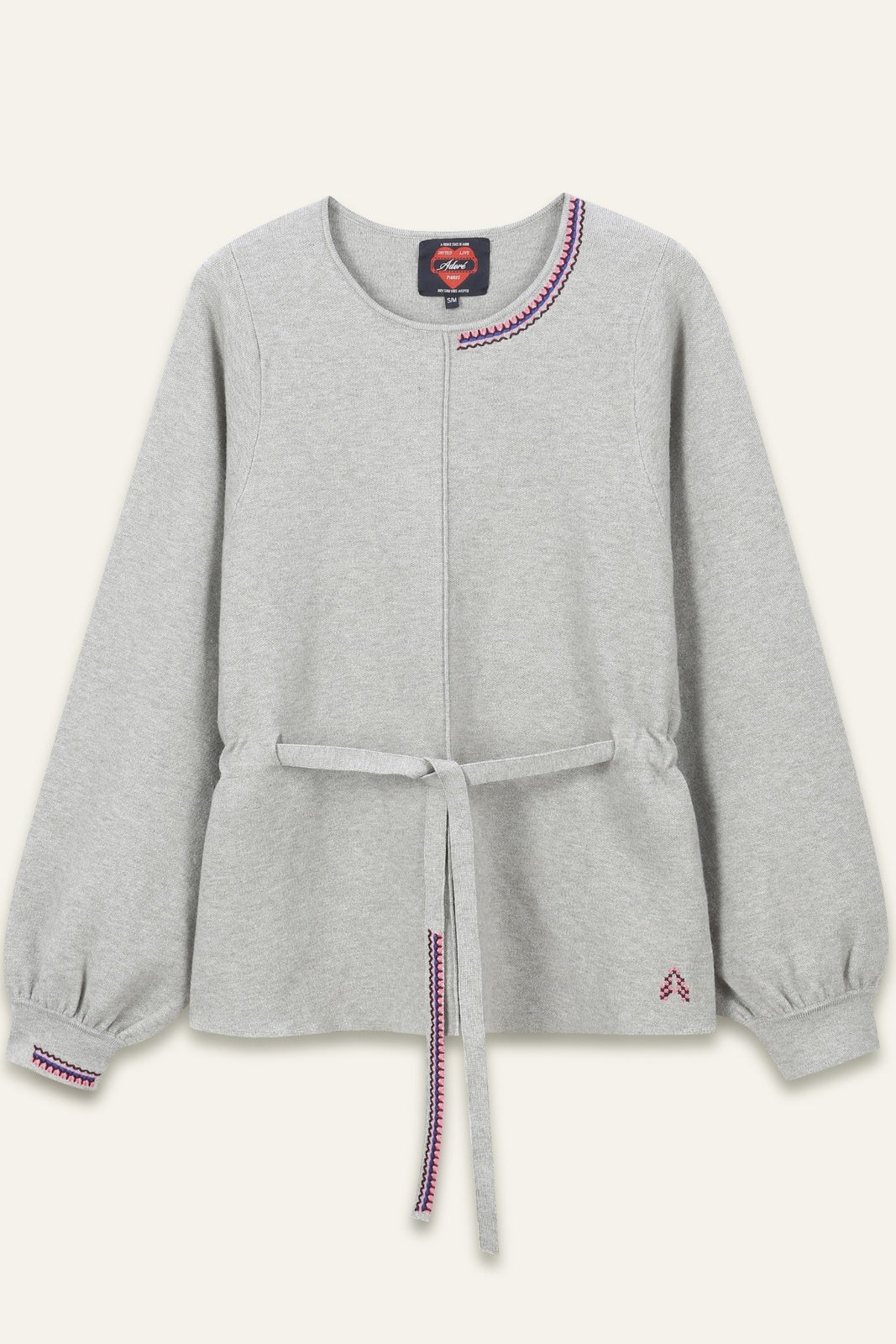 Pull Bertilde - Gris chine