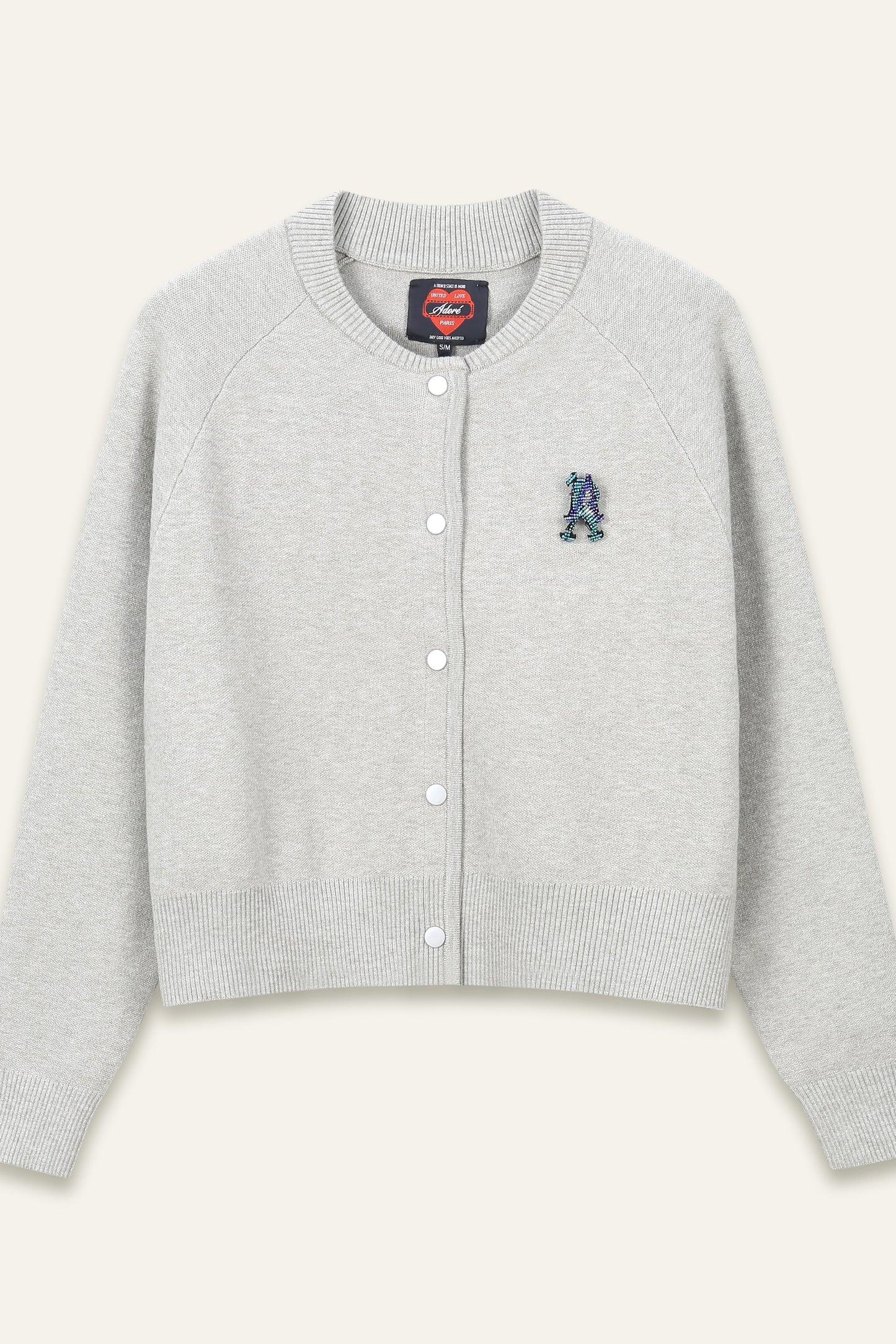 Pull Bomba - Gris chine