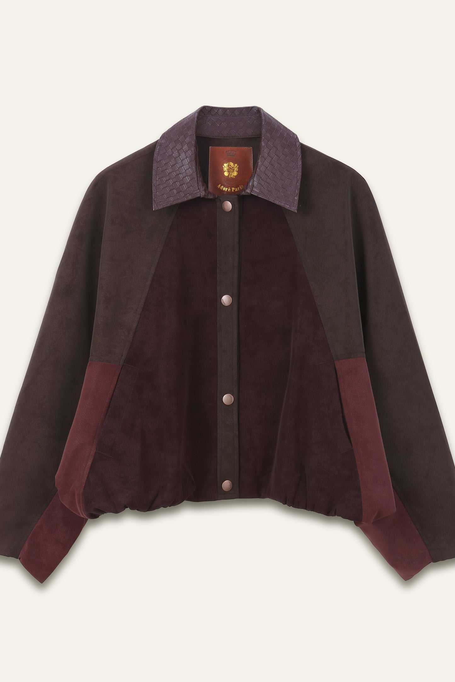 Veste Leandro - Patchwork Purple