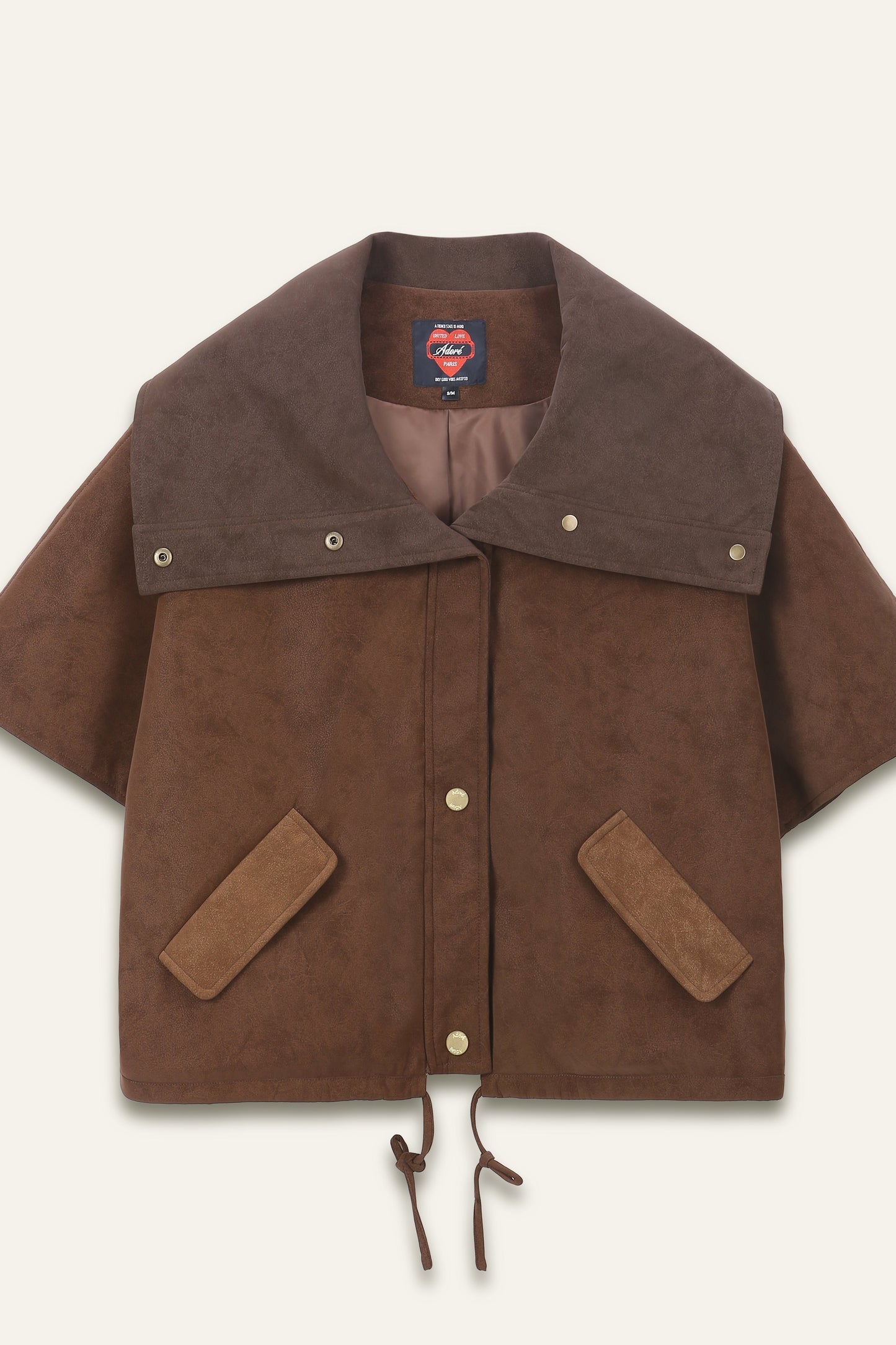 Veste Oryn - Patchwork Camel