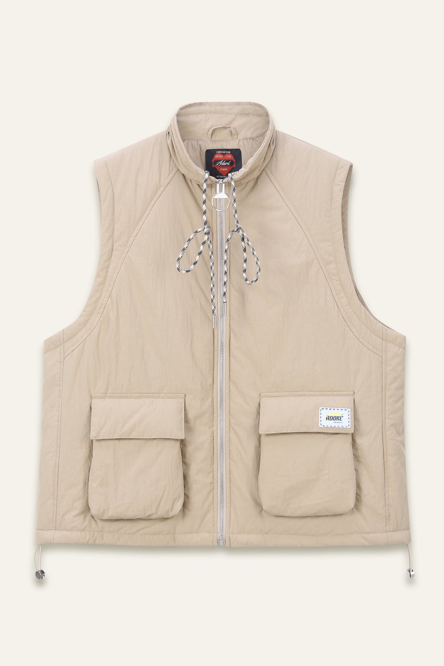 Doudoune sans manches Rita - Beige