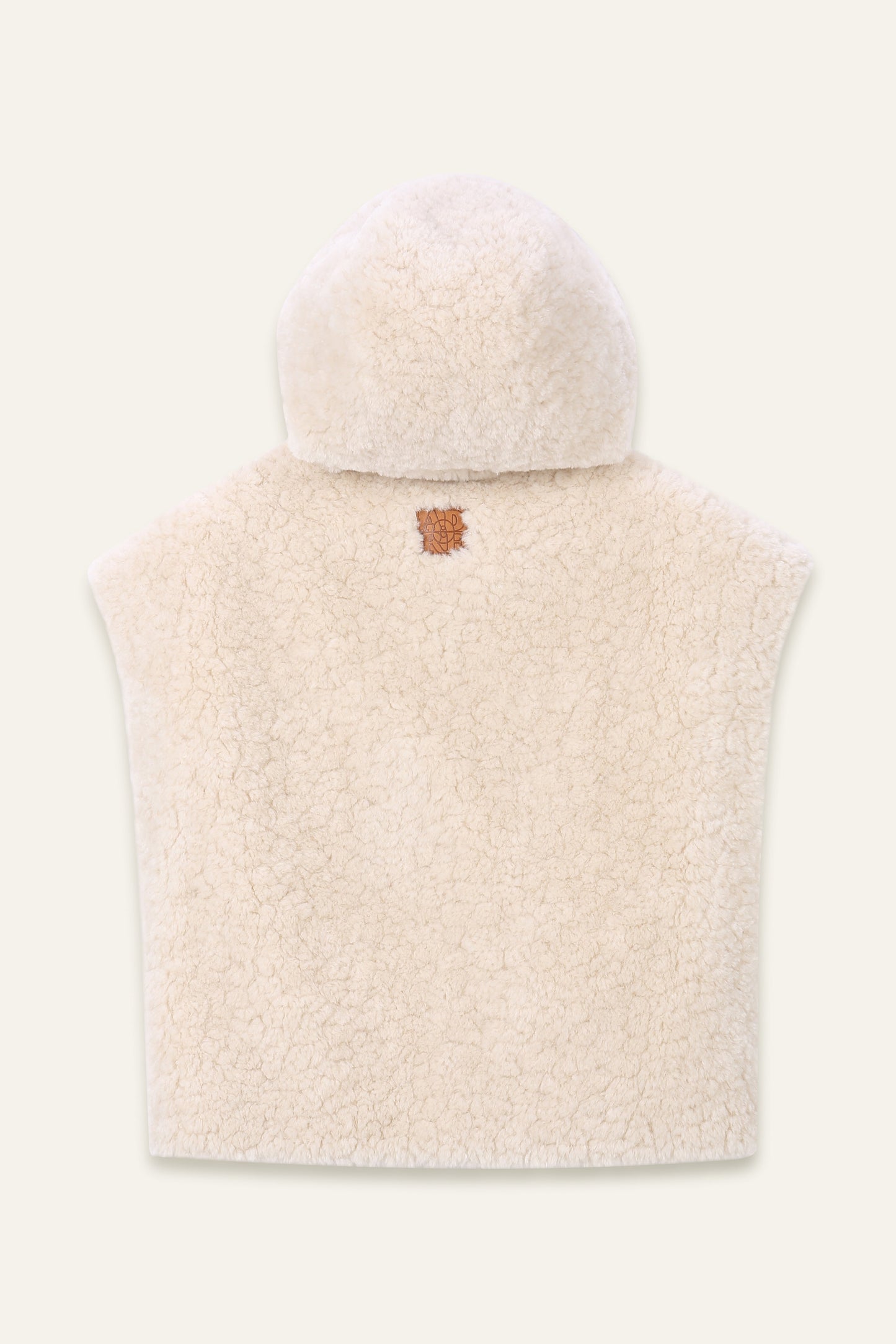 Veste sans manches Delia écru