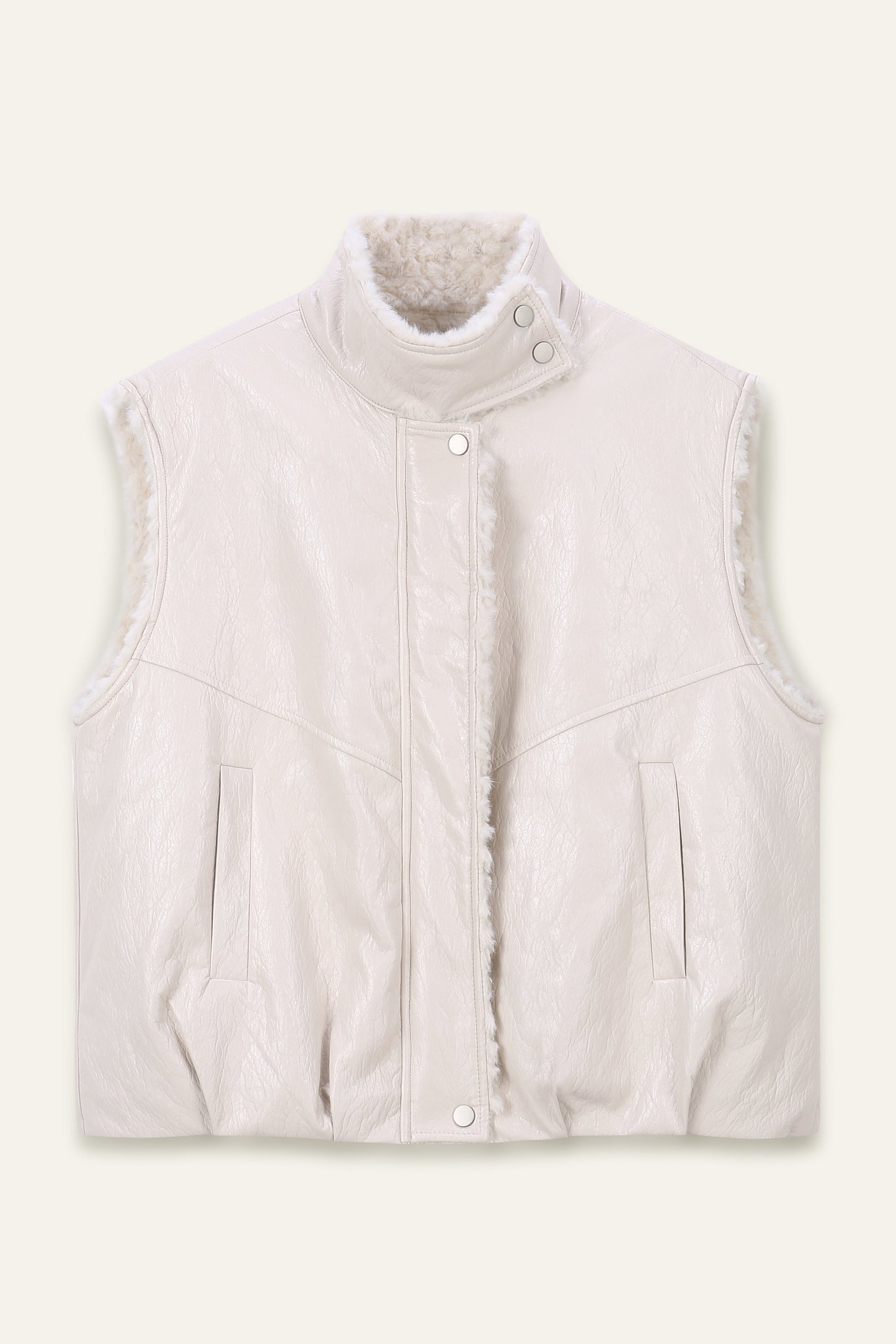 Veste sans manches - Gloria Ivoire