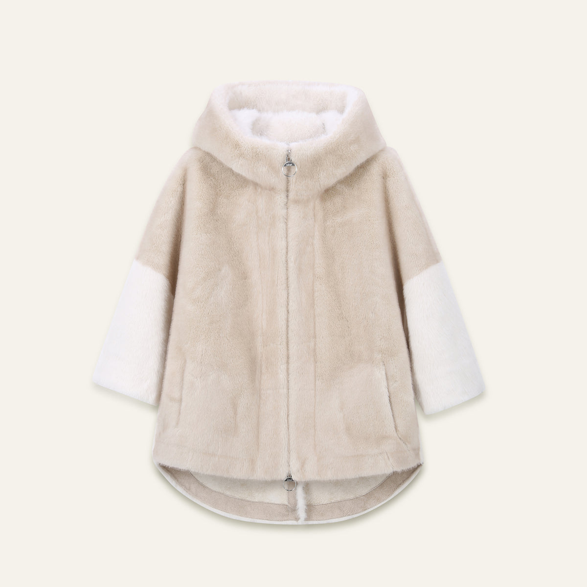 Manteau Melie - Mix Beige Ecru