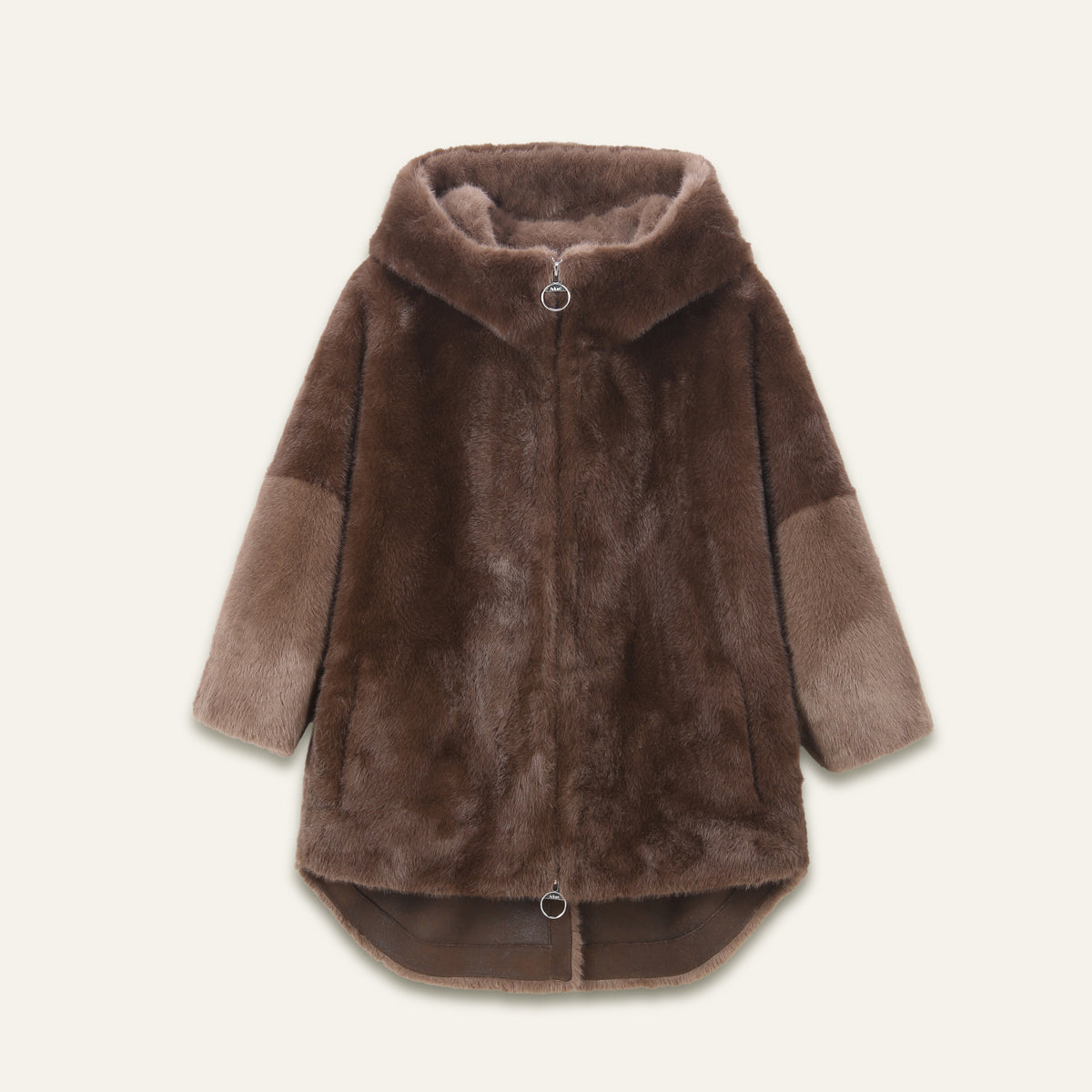 Veste Melie - Mix Brun Choco