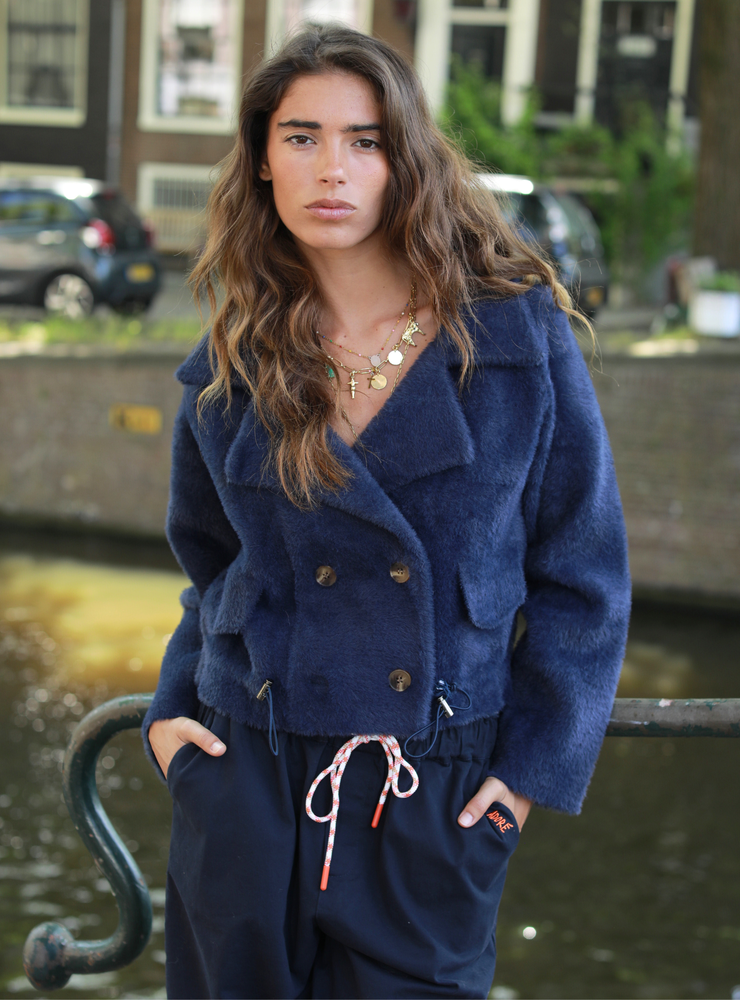 Veste Felicie manches longues en maille douce