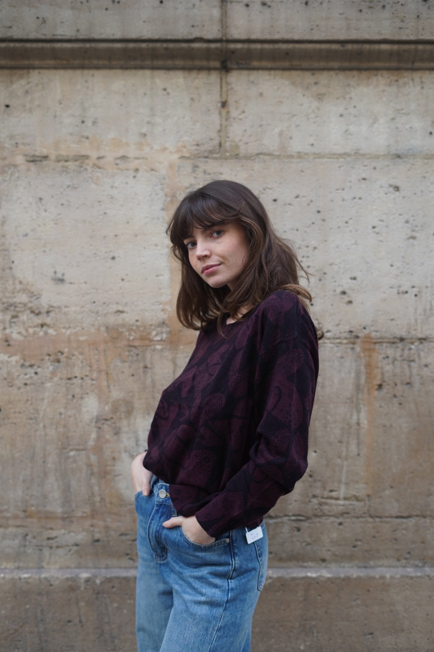 Pull Linda Bandana cœur