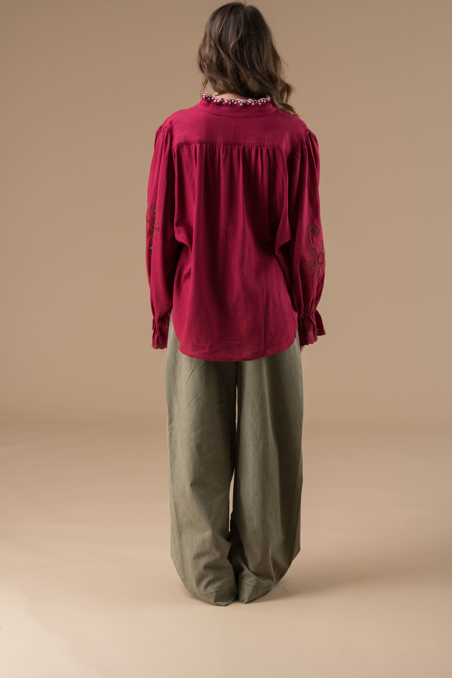 Chemise Kimber Bordeaux