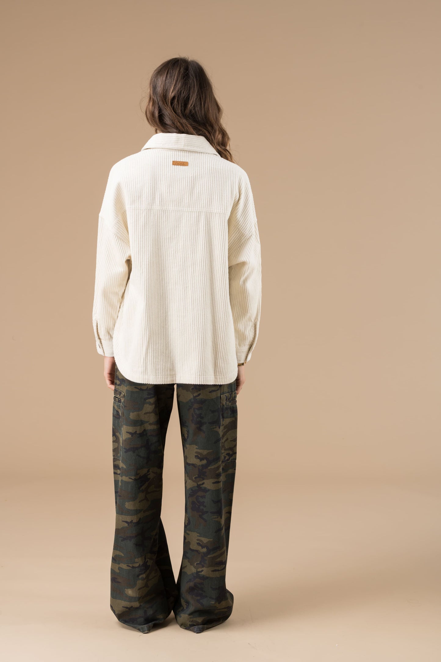 Chemise Bertie Ecru manches longues