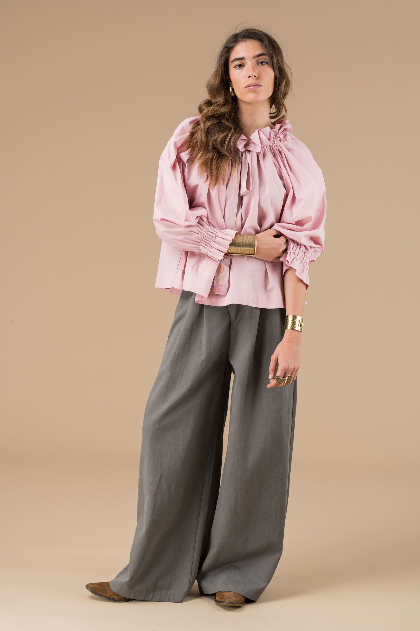 Top Roxane Vieux Rose