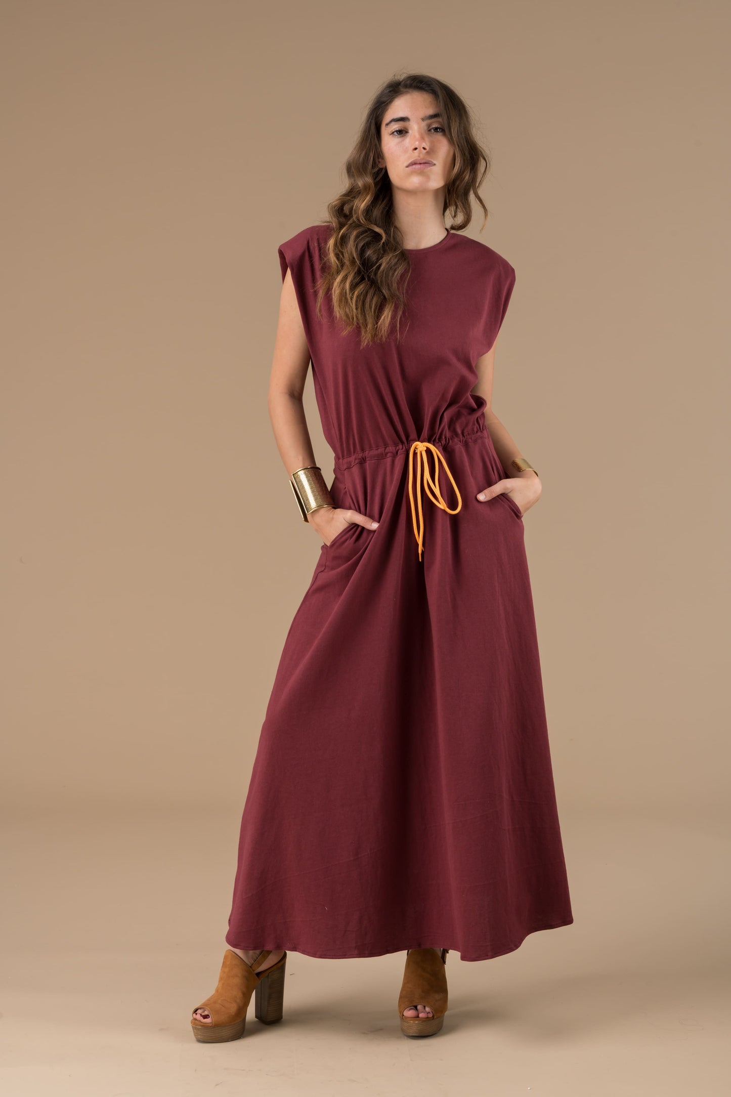 Robe Margareth Burgundy