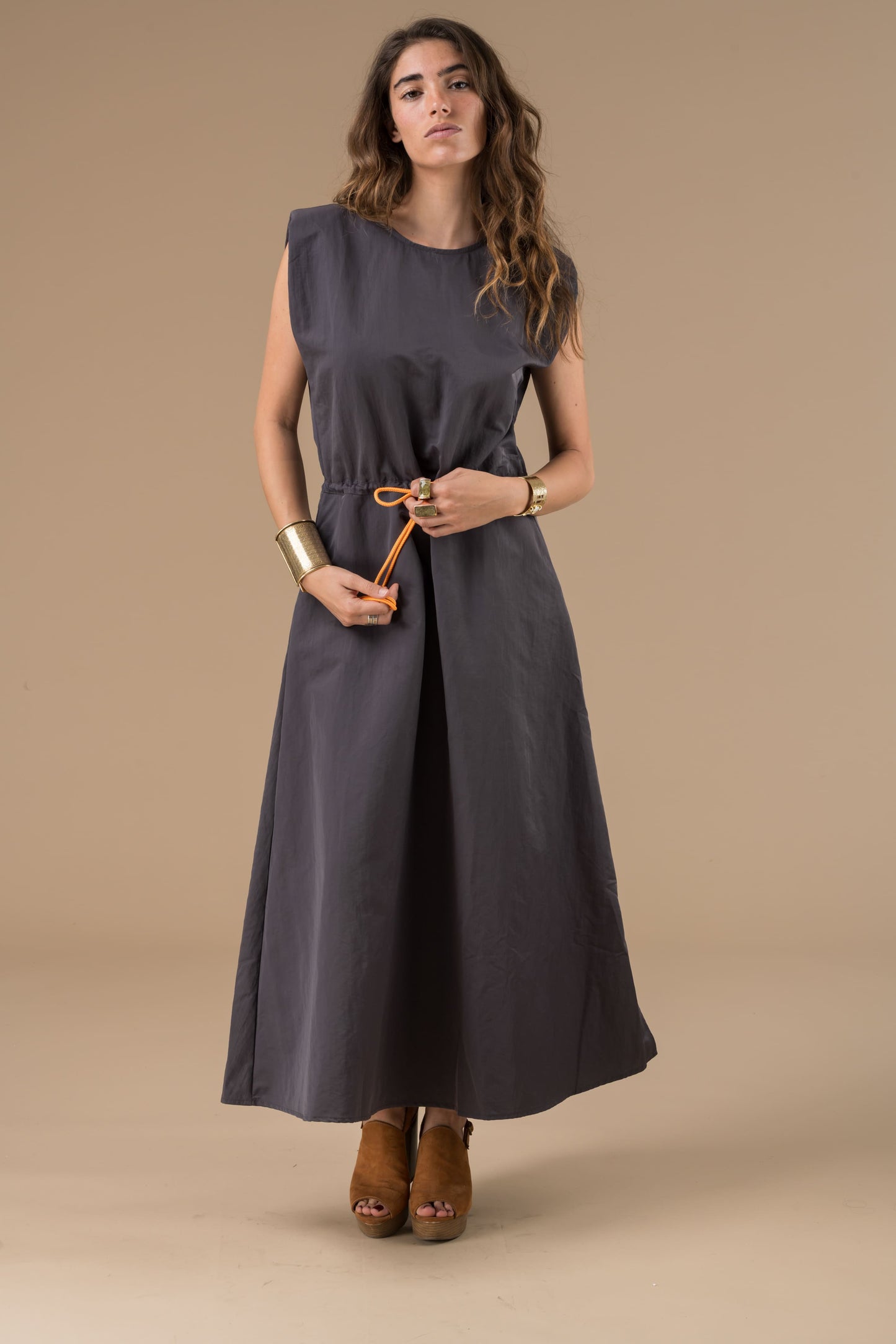 Robe Margareth Gris foncé