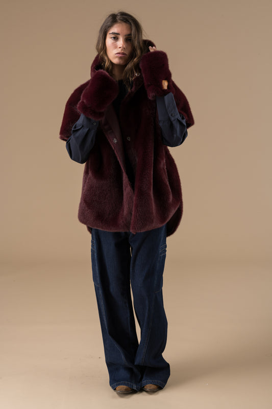 Manteau Anastasia sans manches