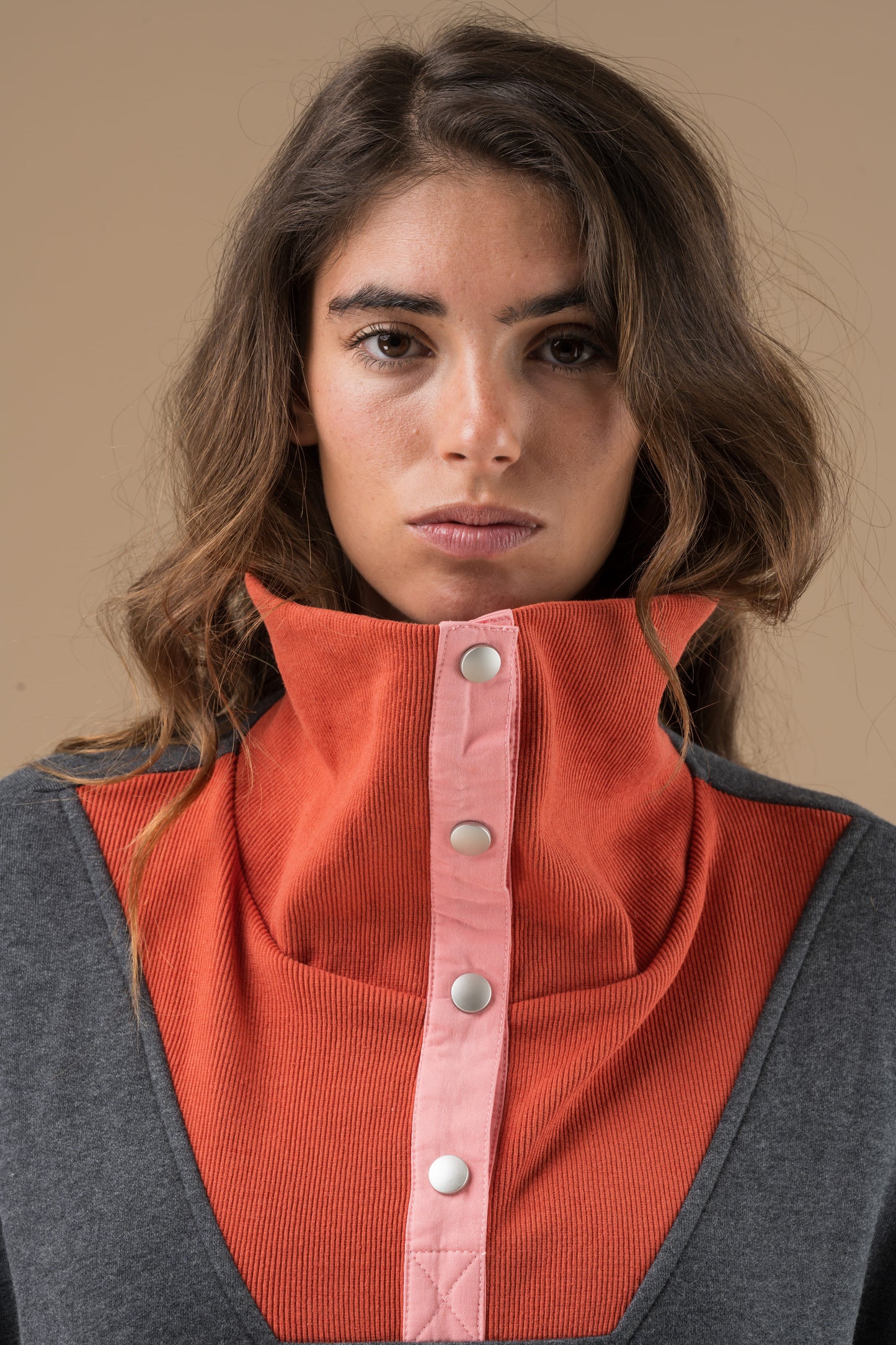 Sweat Irene Anthracite manches longues