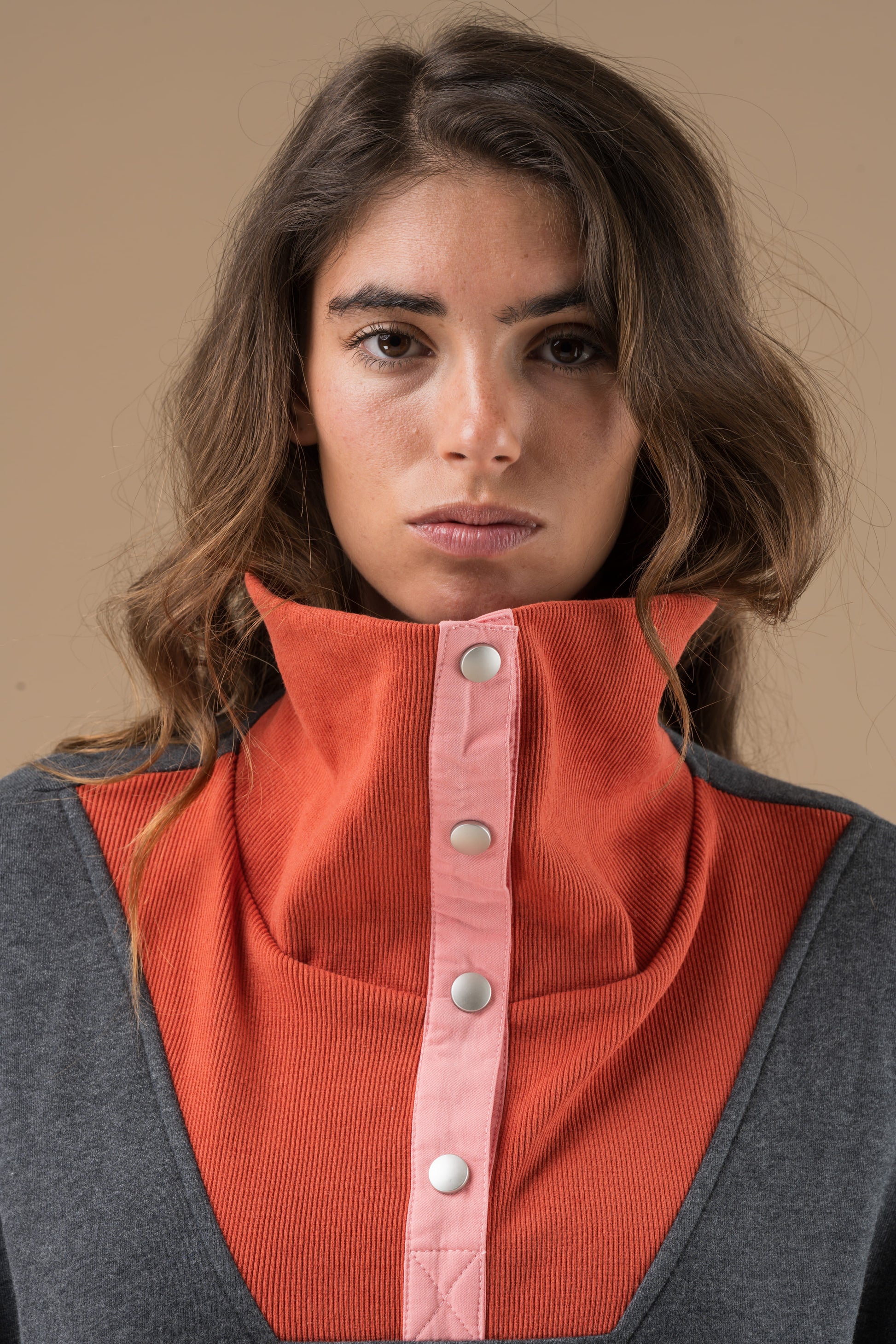 Sweat Irene Anthracite manches longues