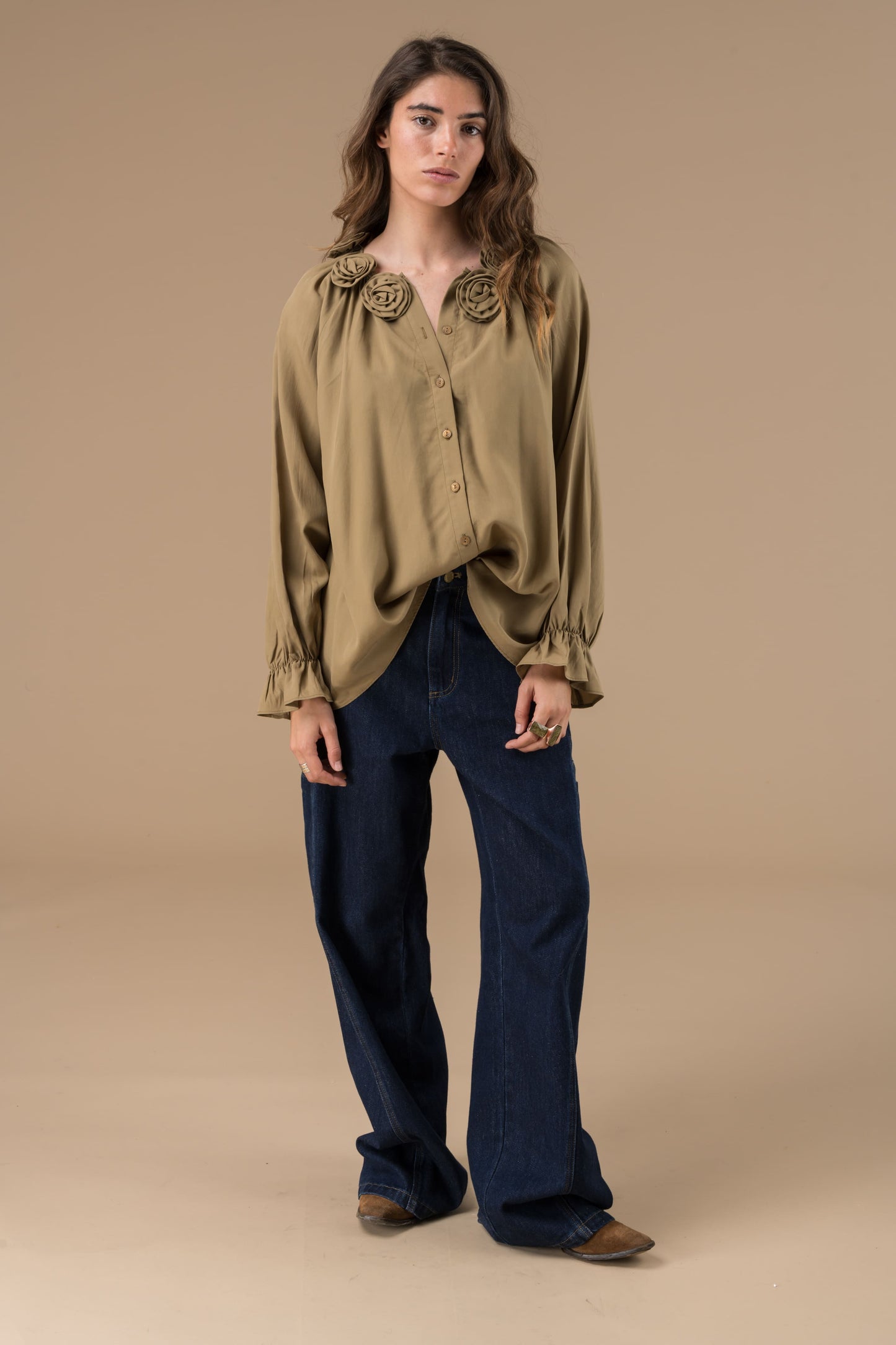 Blouse Amaryllis Army