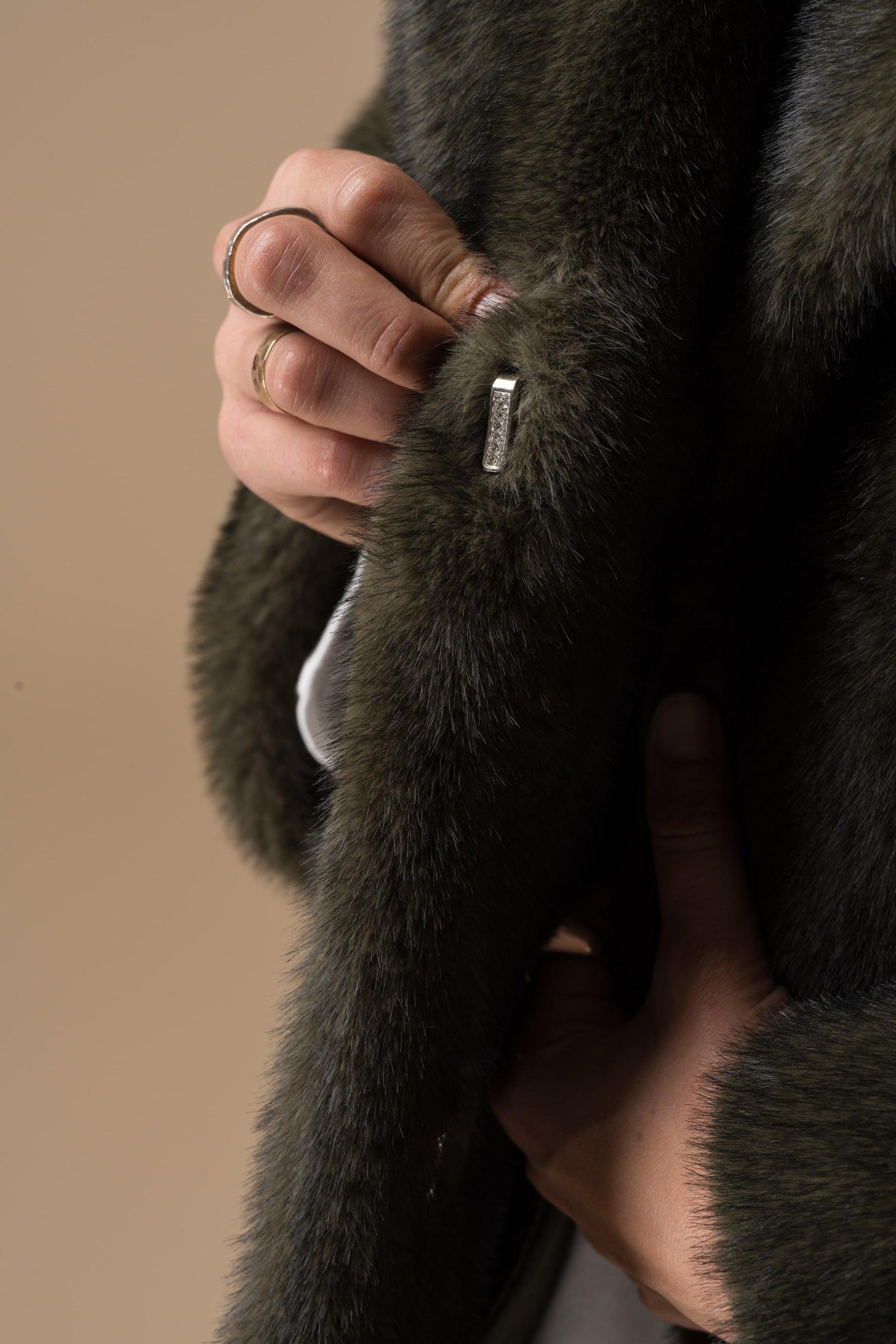 Manteau Oxana et col large à revers