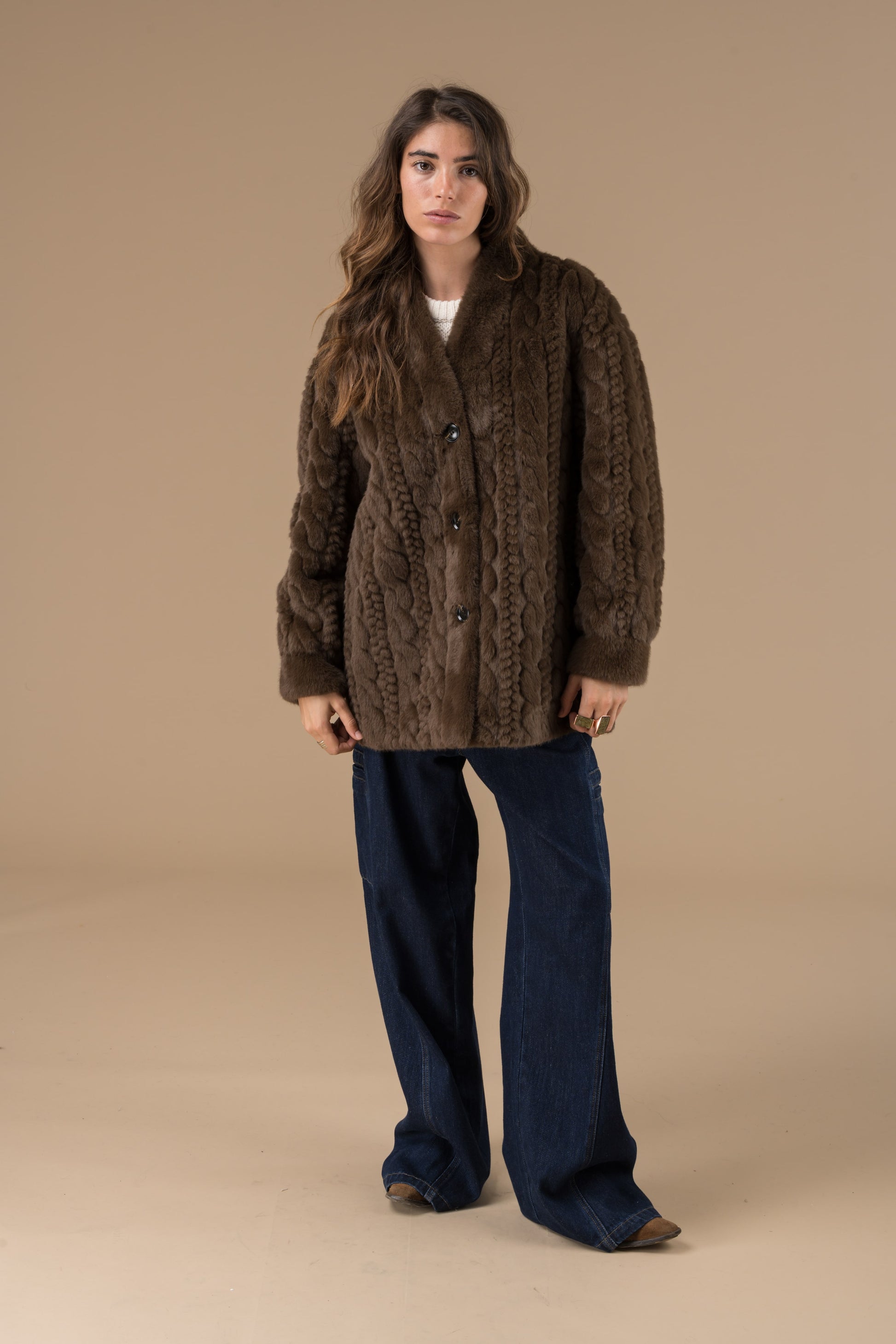 Veste Veronica au col classique