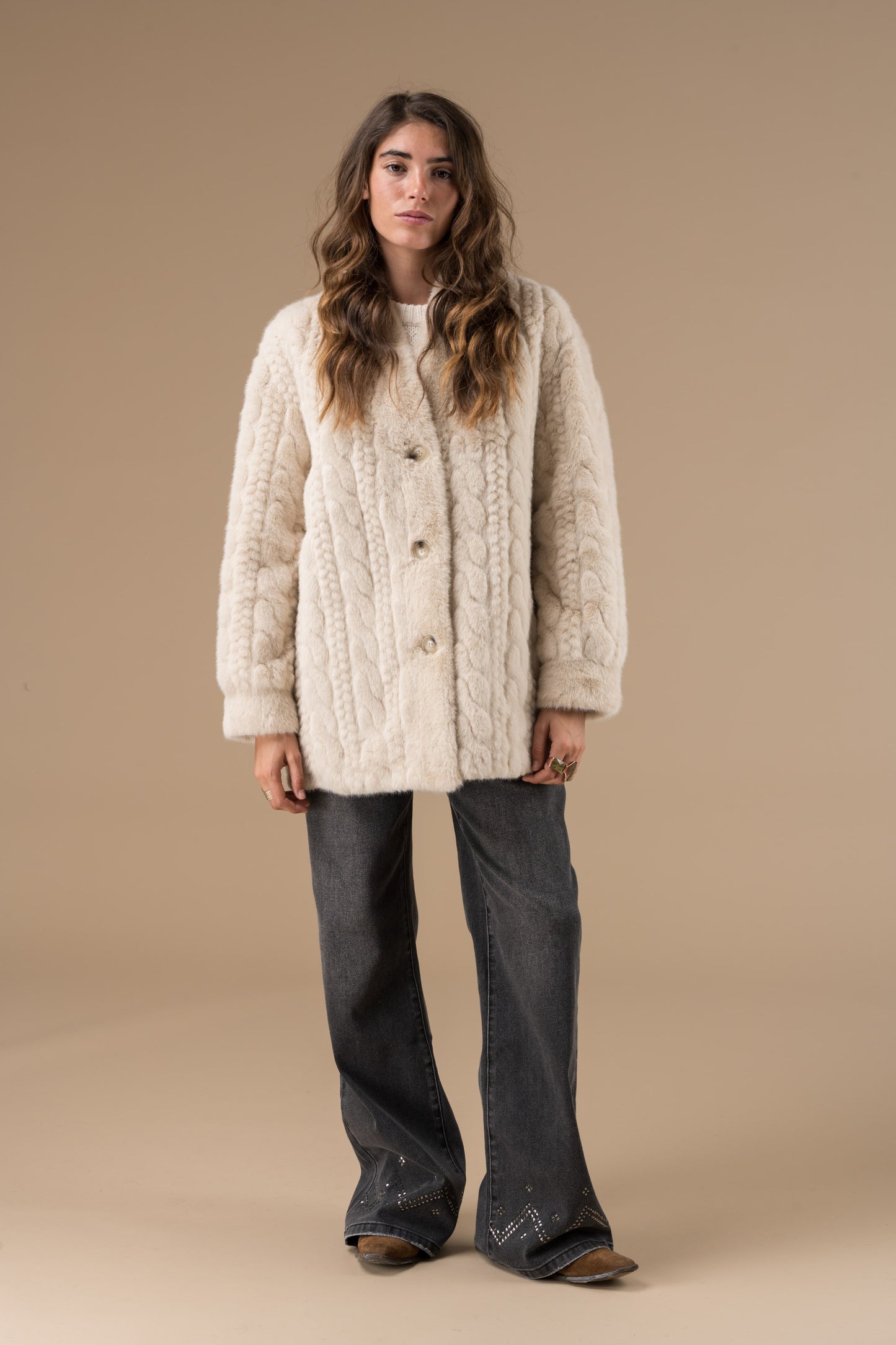 Veste Veronica au col classique
