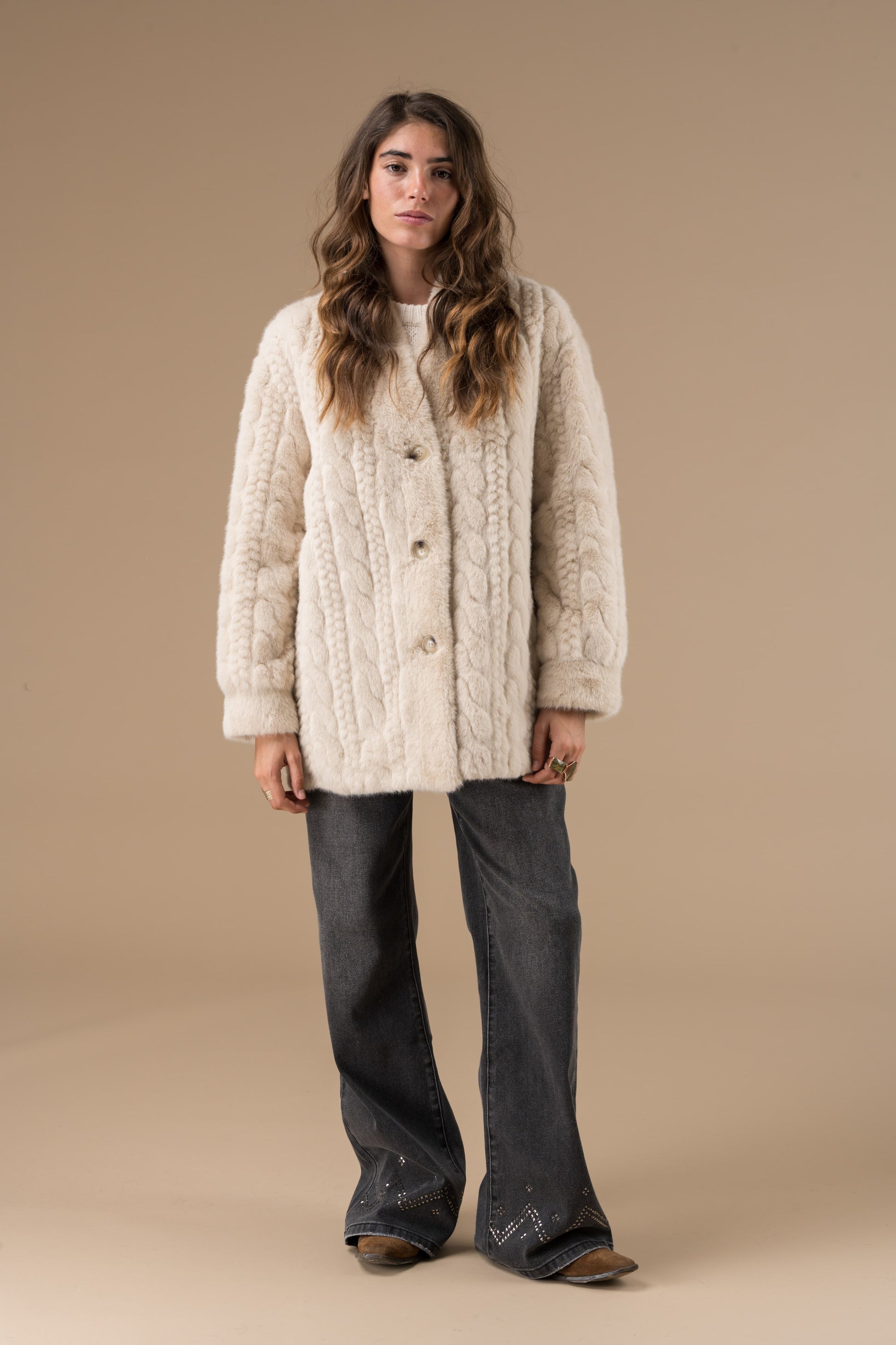 Veste Veronica au col classique
