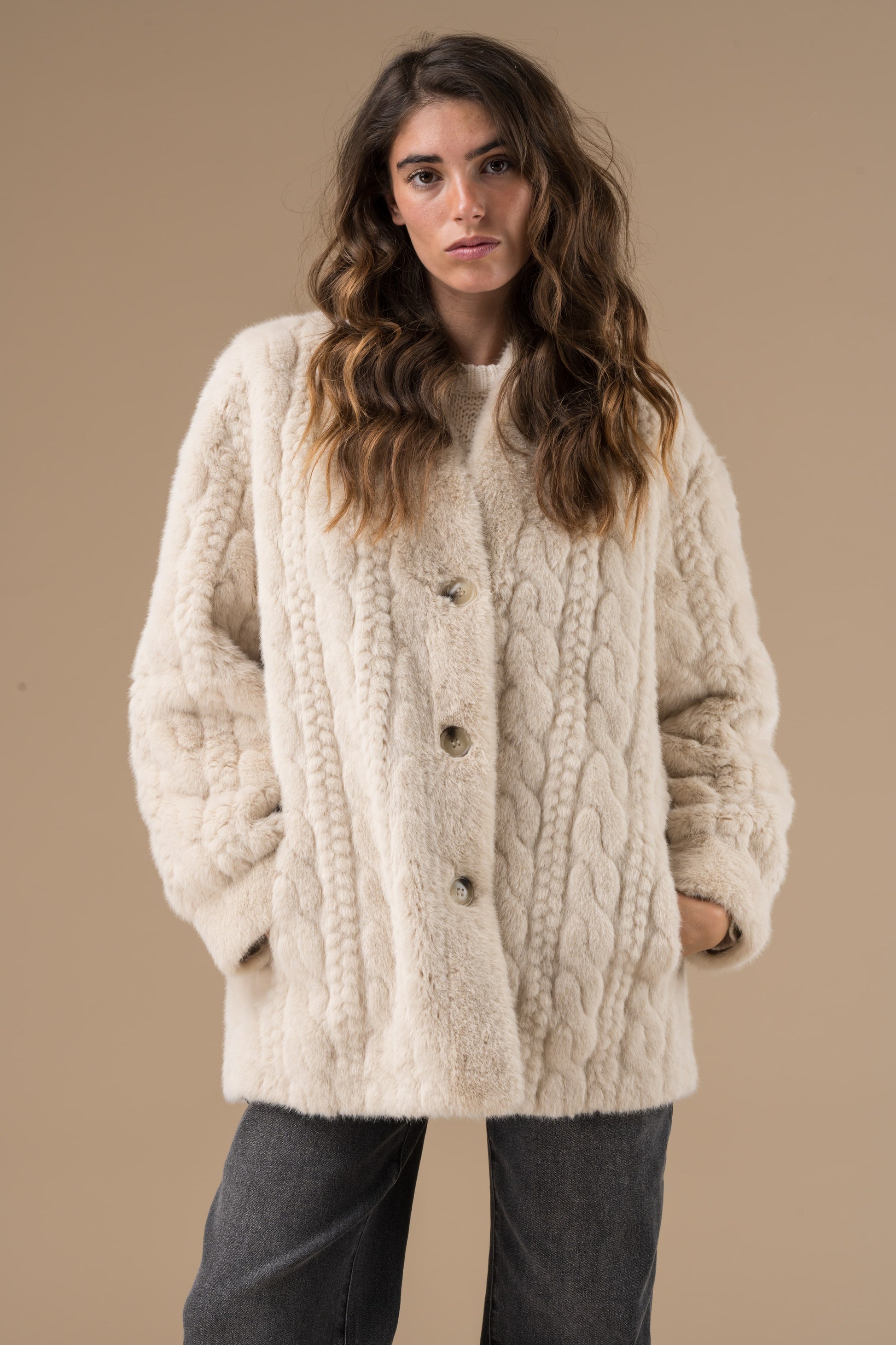 Veste Veronica au col classique