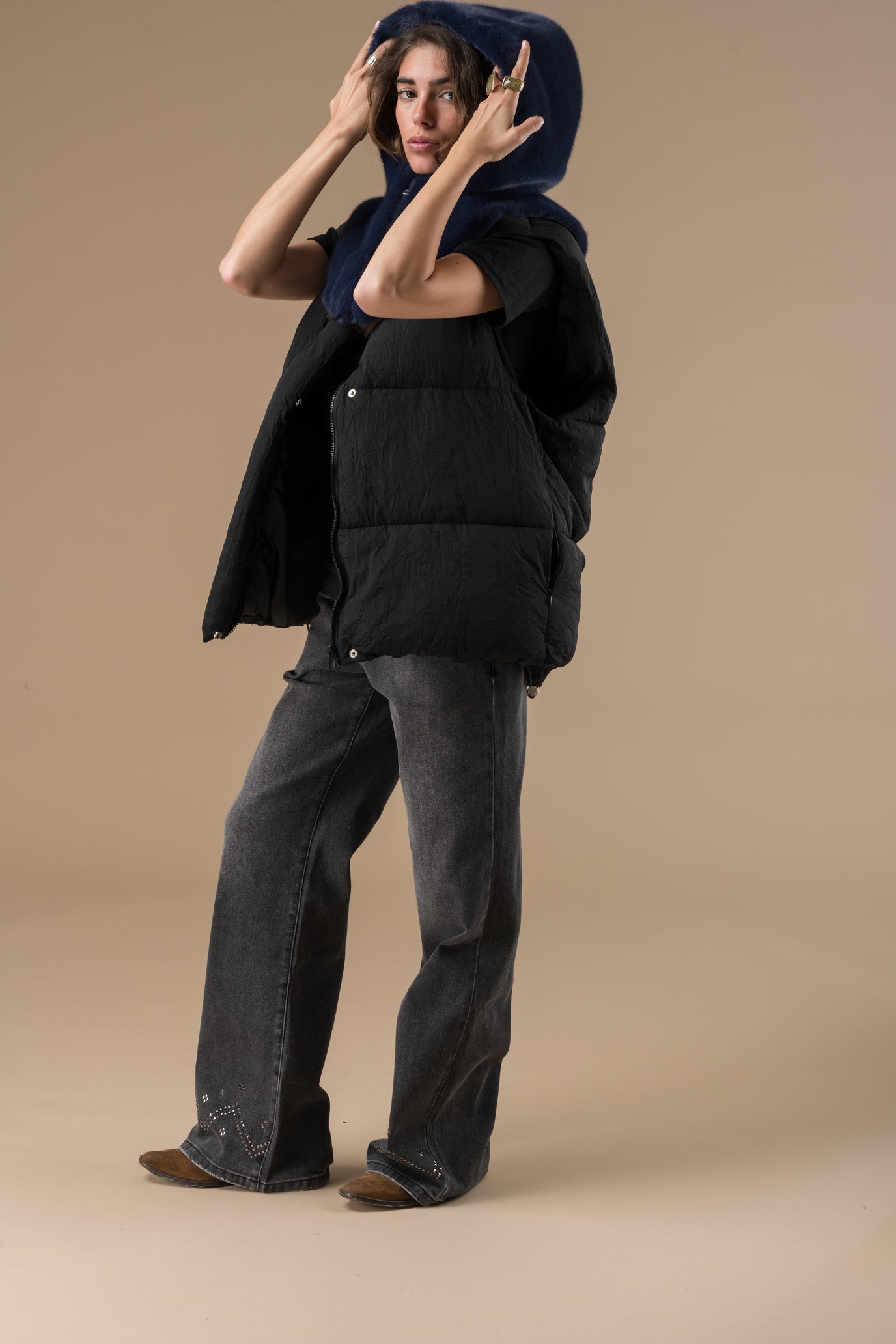 cagoule Aimée conçue en capuchon