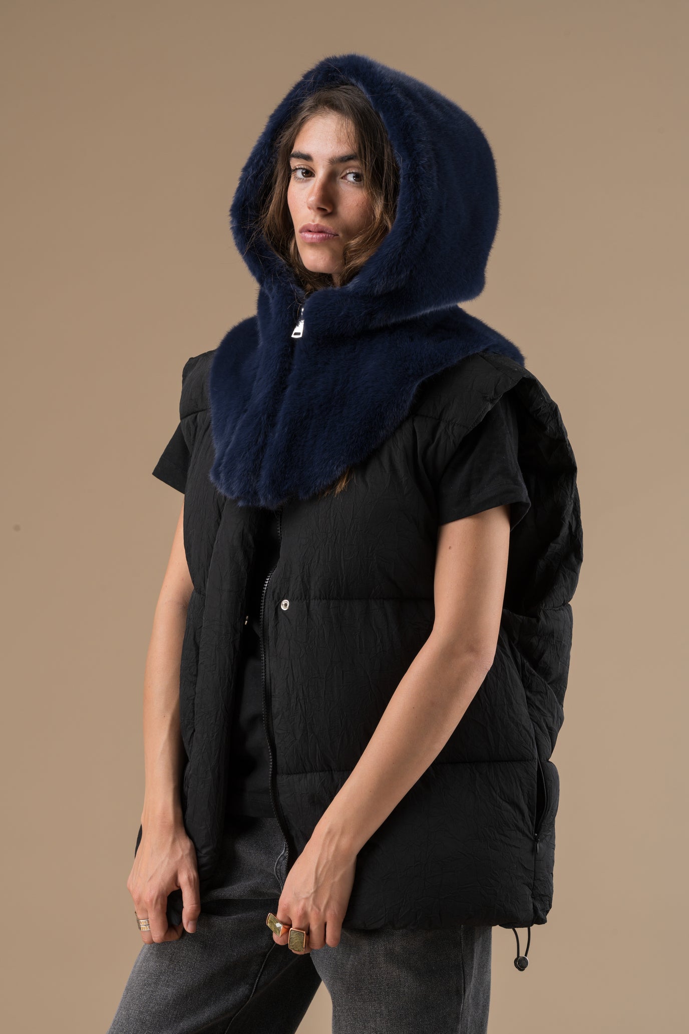cagoule Aimée conçue en capuchon