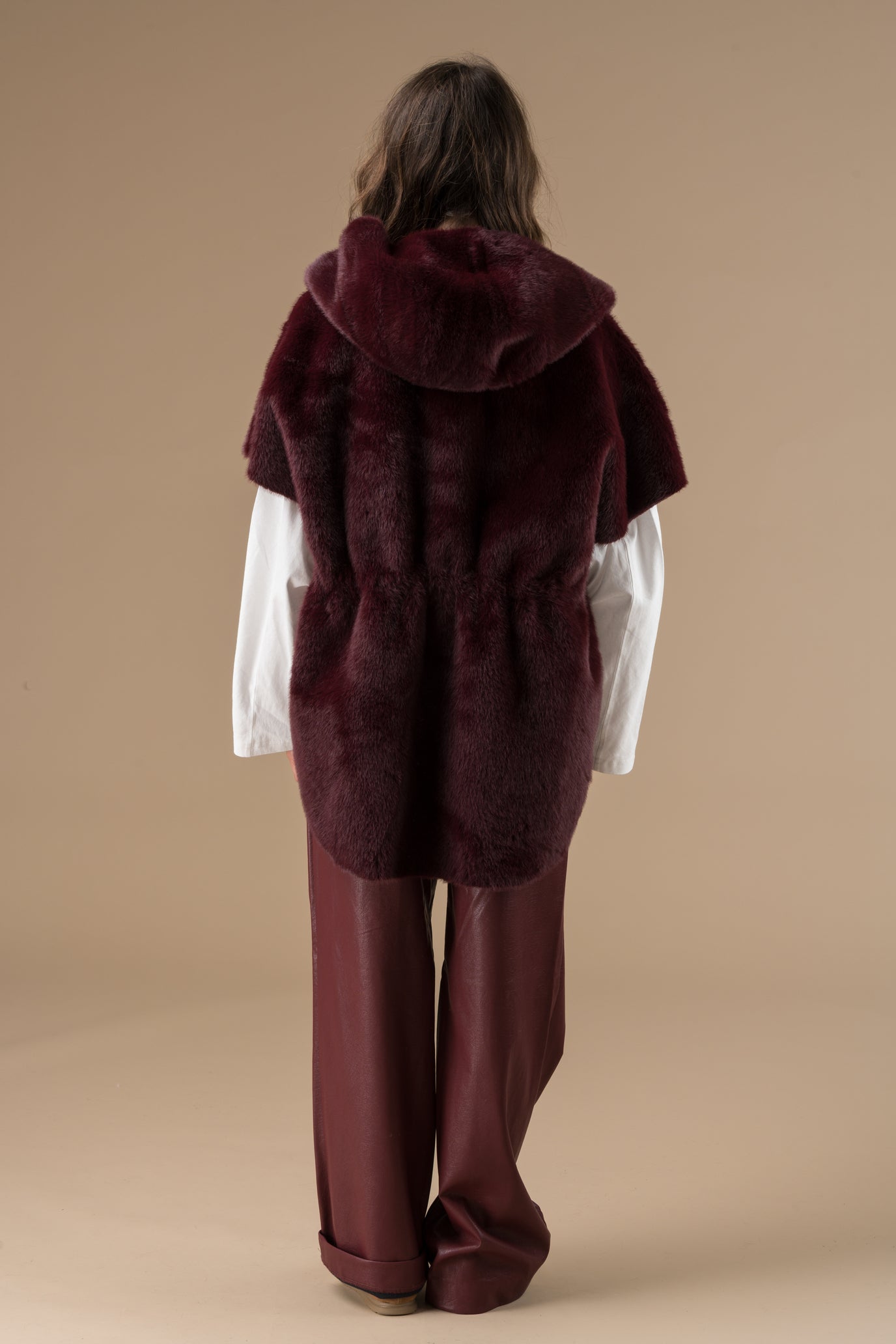 Manteau Anastasia sans manches