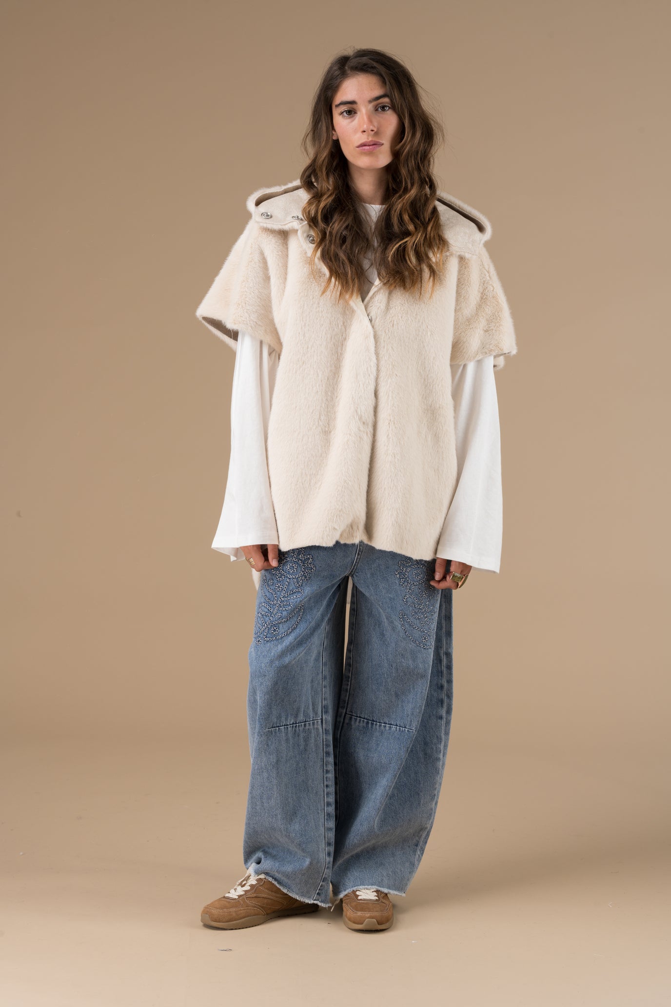 Manteau Anastasia sans manches