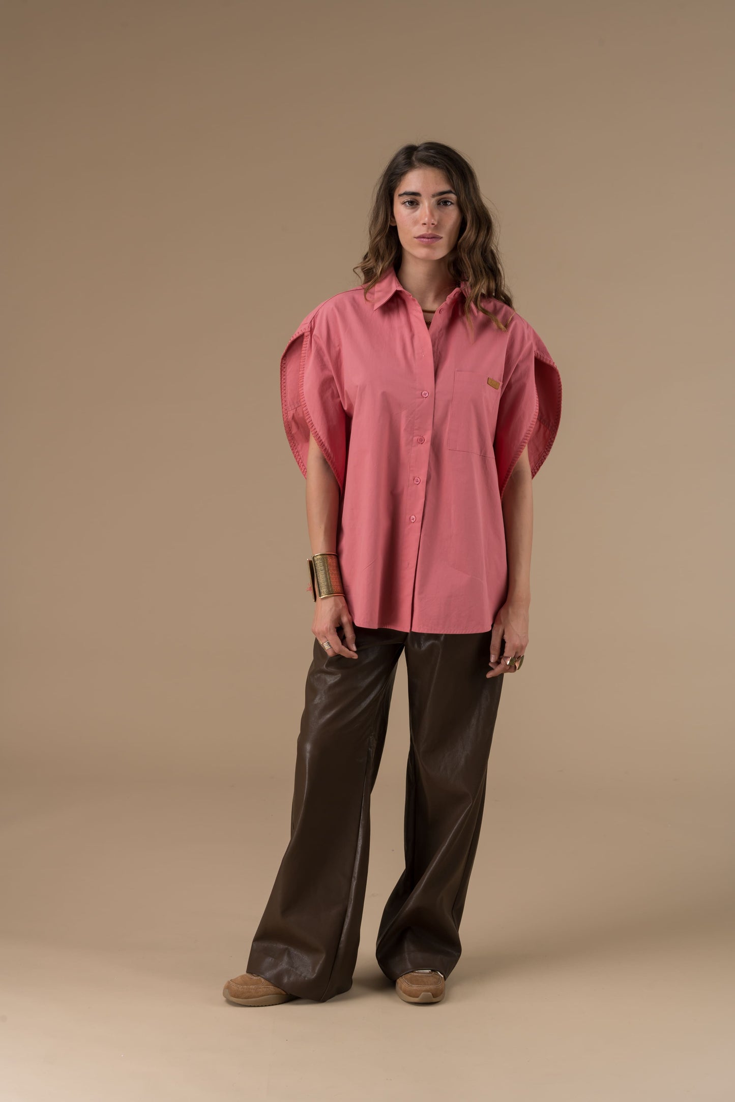 Chemise Fabiola Vieux Rose