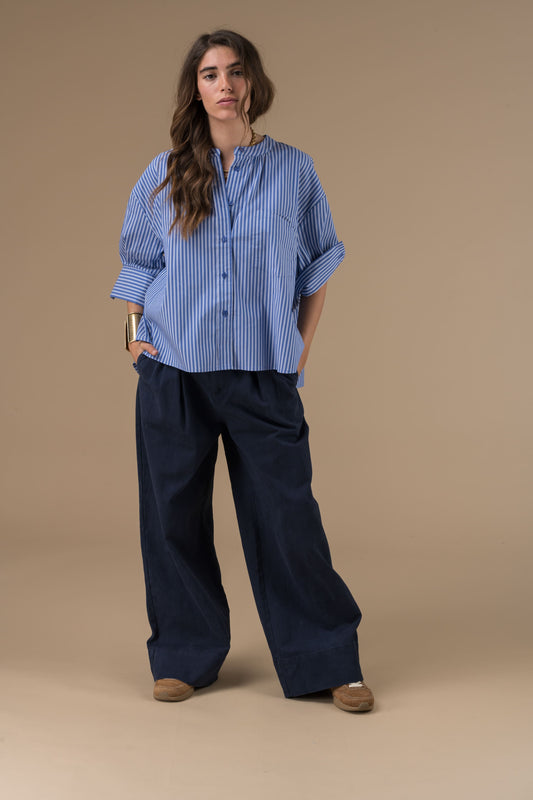 Pantalon Bégonia Marine