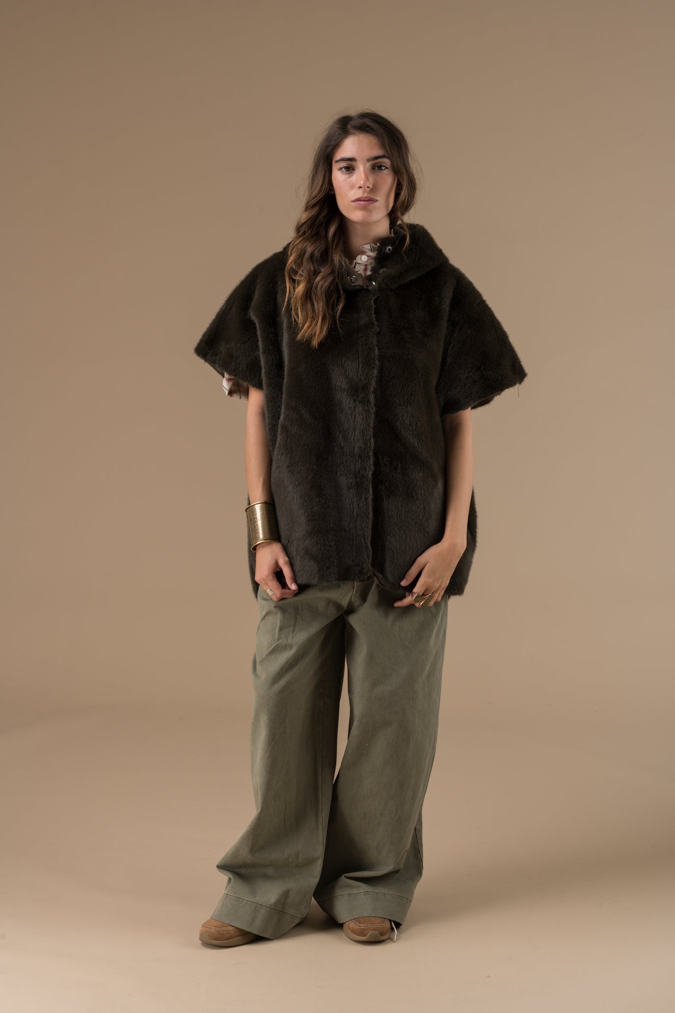 Manteau Anastasia sans manches