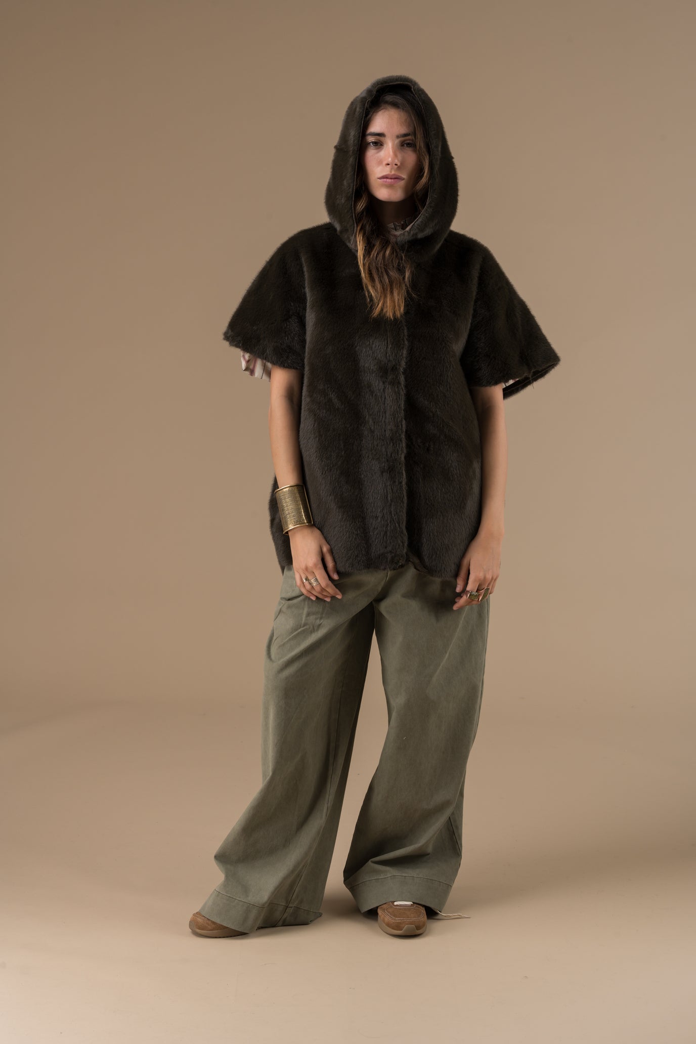 Manteau Anastasia sans manches
