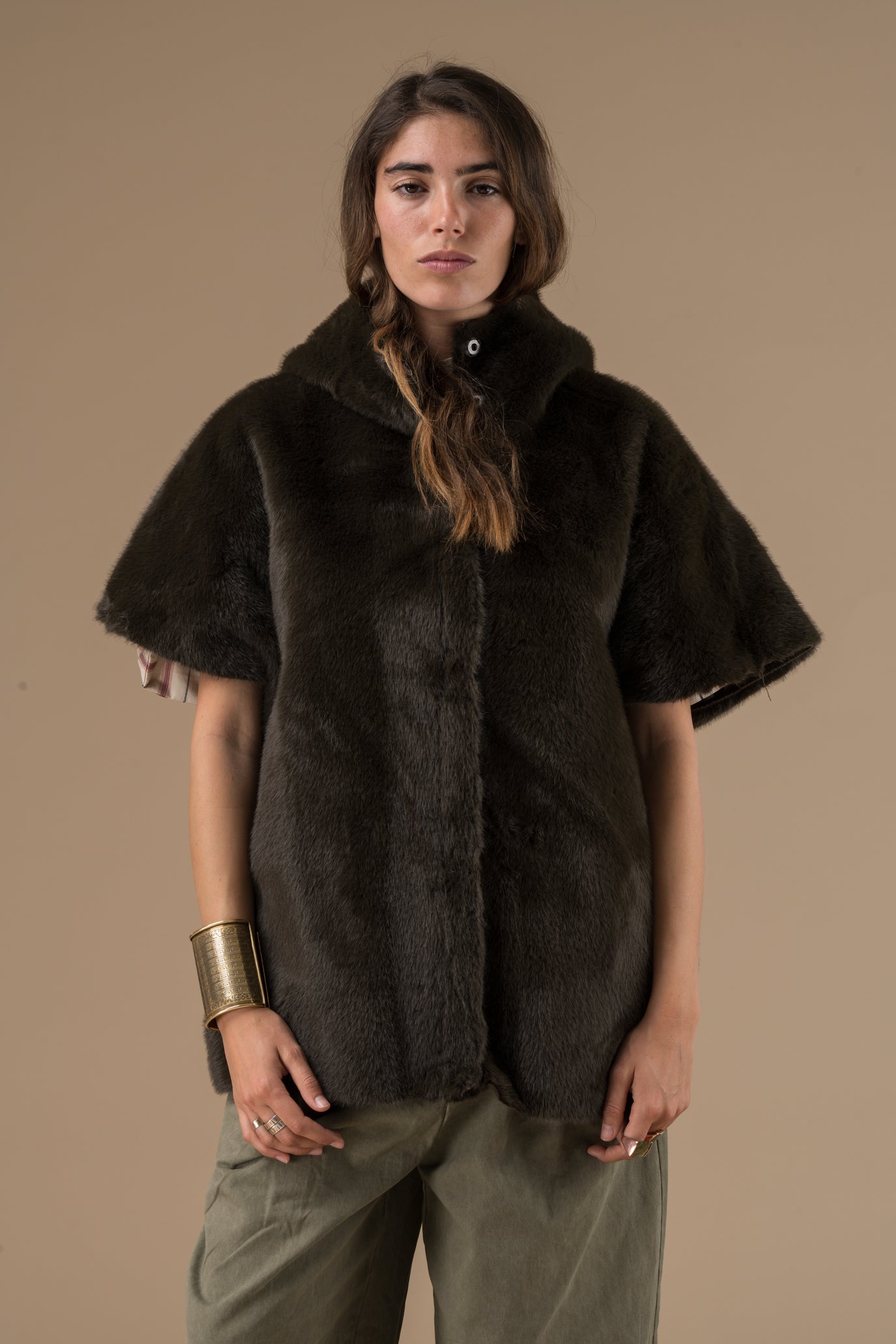 Manteau Anastasia sans manches