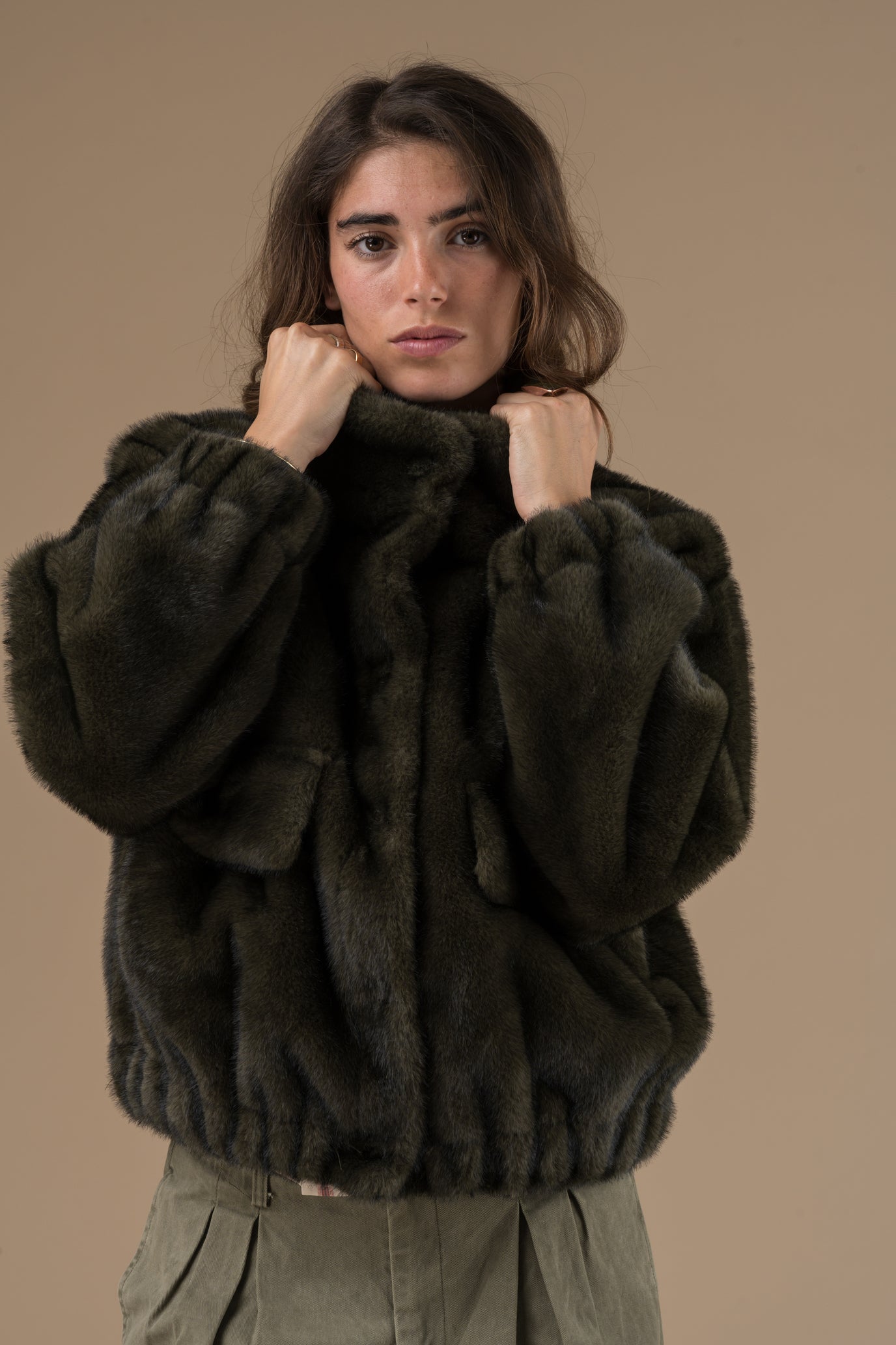 Manteau Milana coupe droite et ample