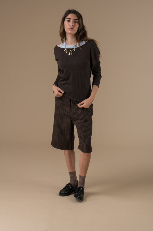 pull Rosine avec manches longues