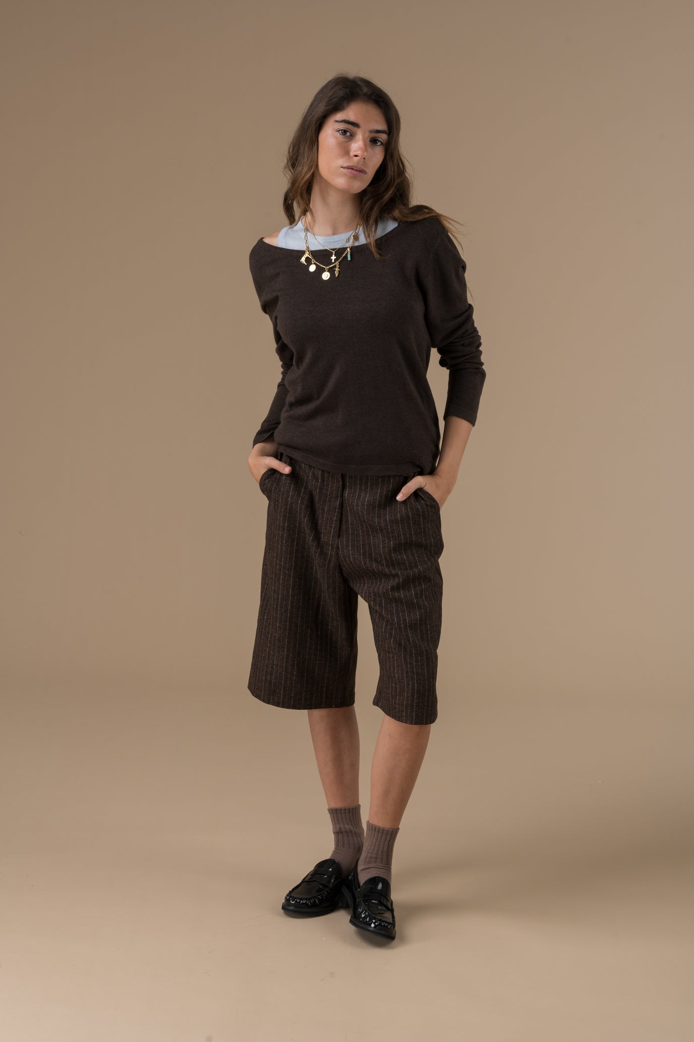 pull Rosine avec manches longues
