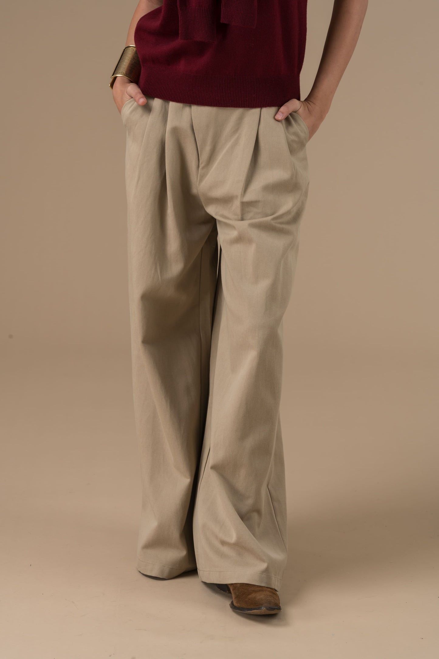 Pantalon Azaée Beige