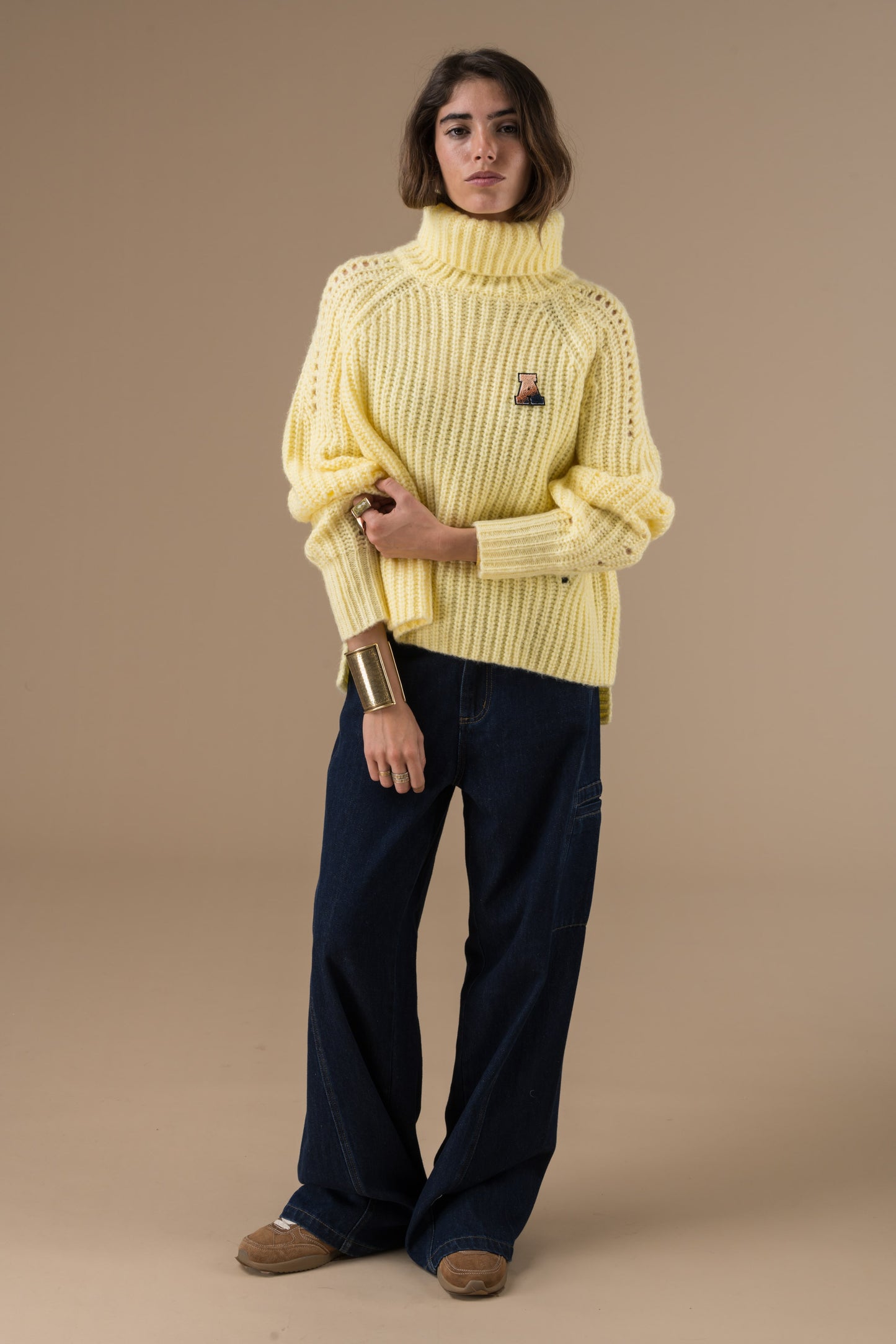 Pull Lume manches longues en maille épaisse