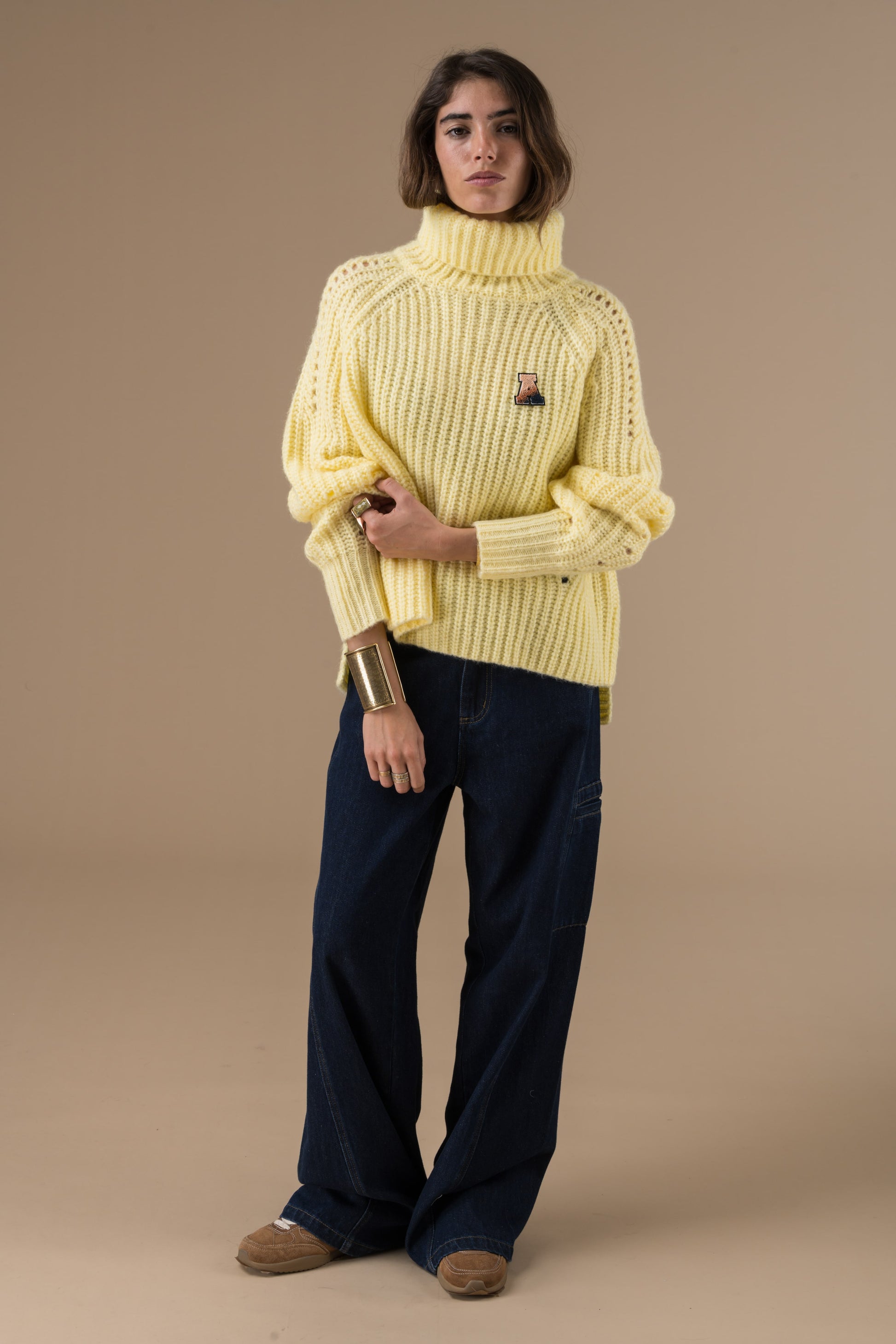 Pull Lume manches longues en maille épaisse