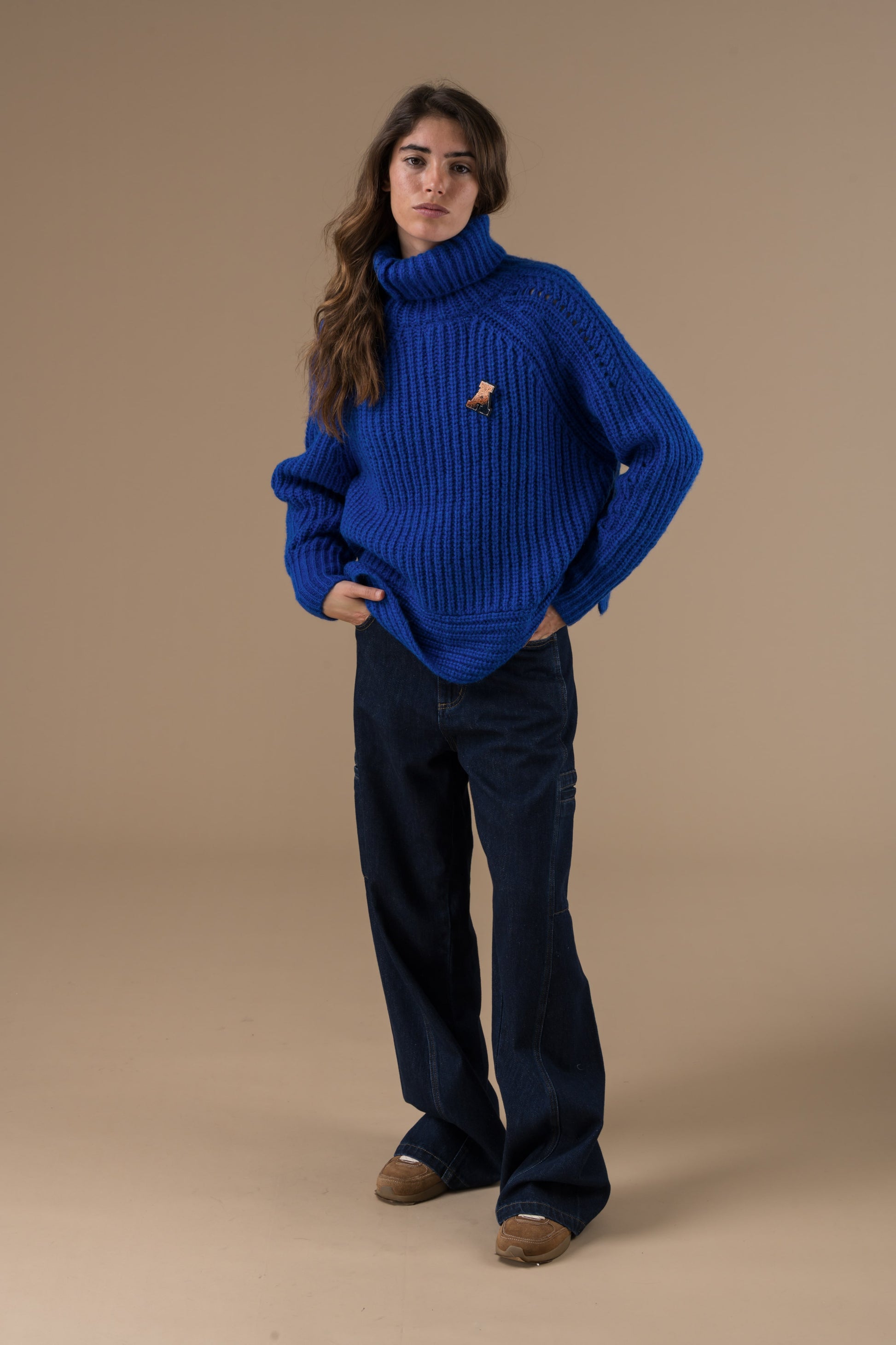 Pull Lume manches longues en maille épaisse