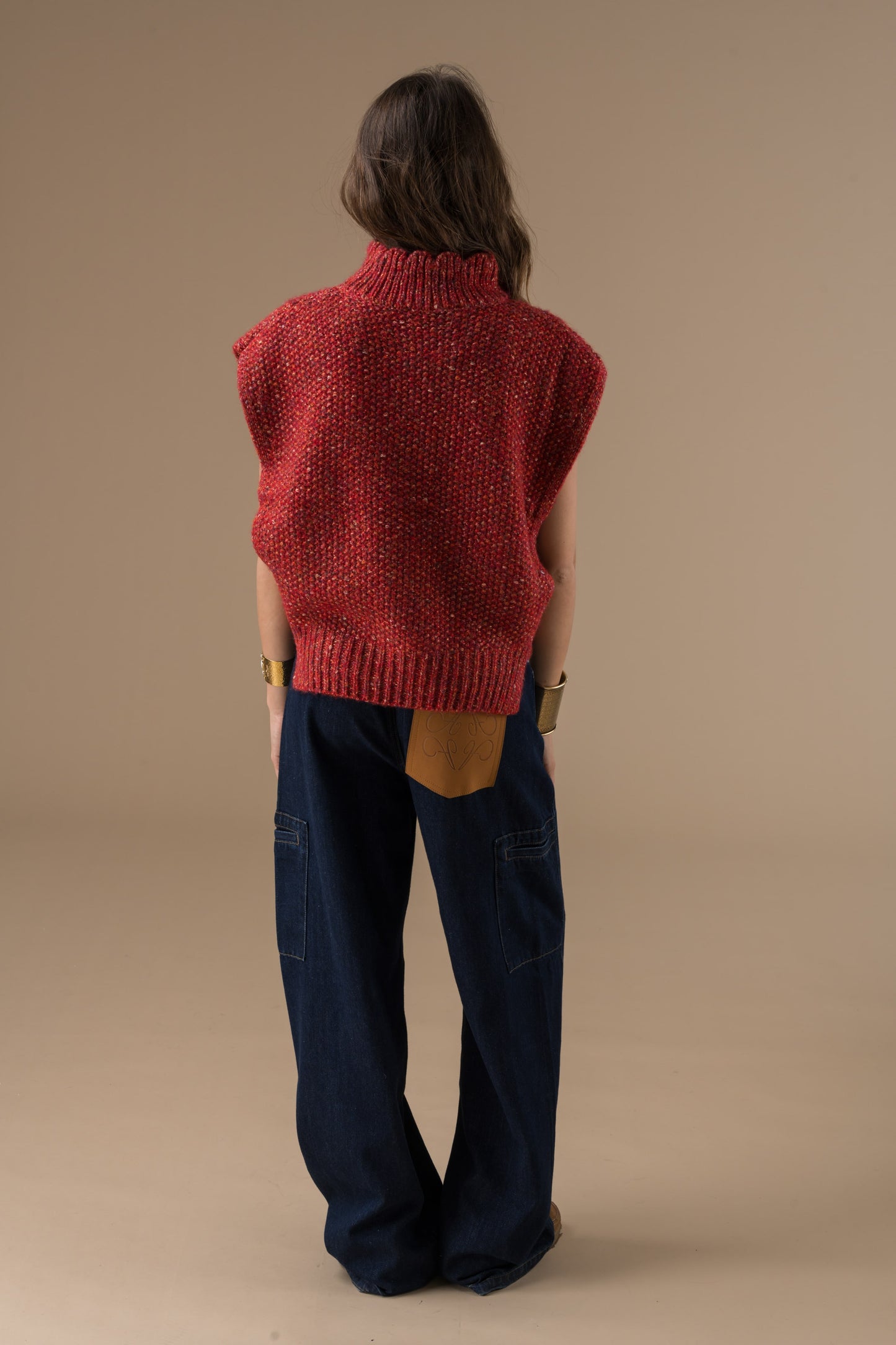 Pull Sonia à maille texturée au charme rétro
