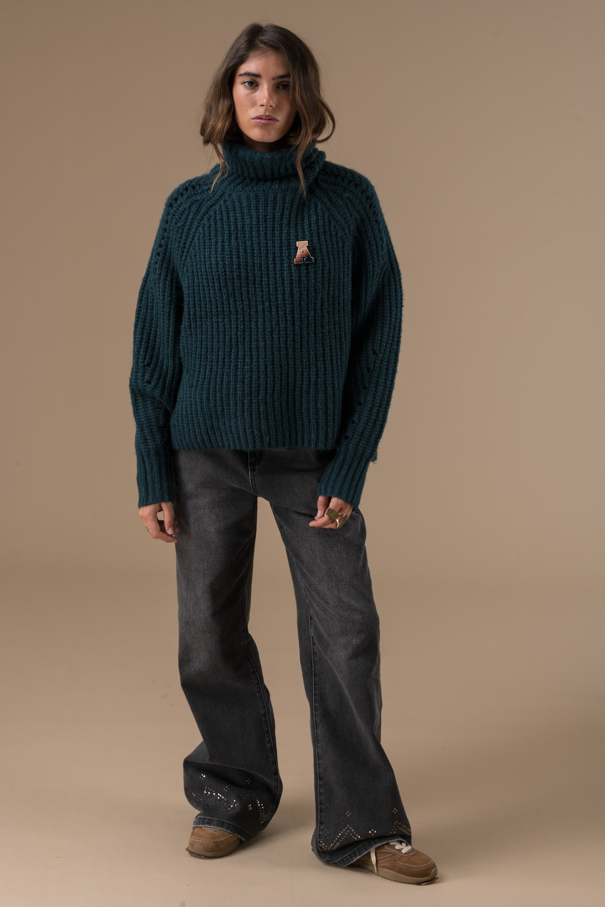 Pull Lume manches longues en maille épaisse