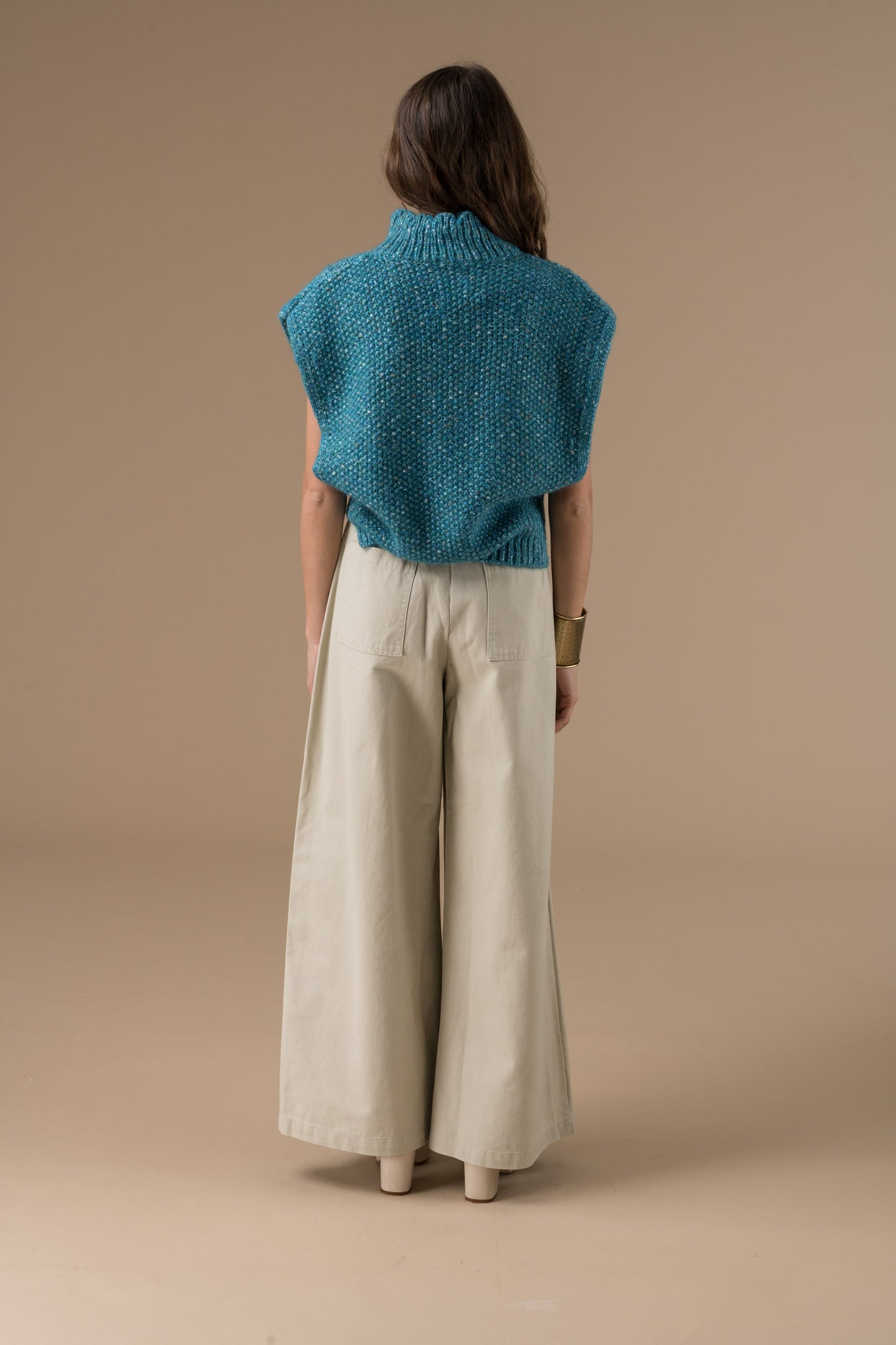 Pull Sonia à maille texturée au charme rétro