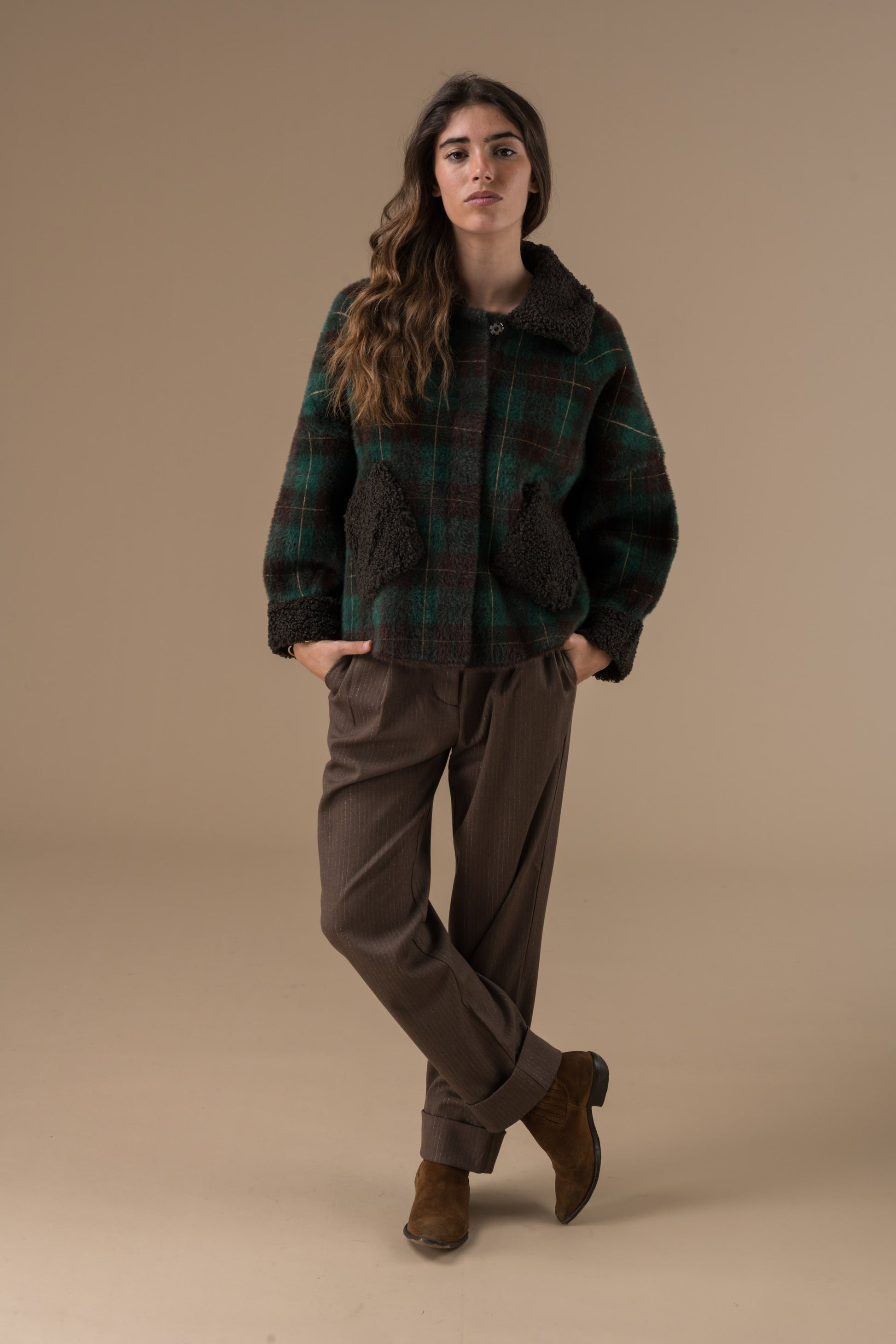 gilet Robin en fausse fourrure