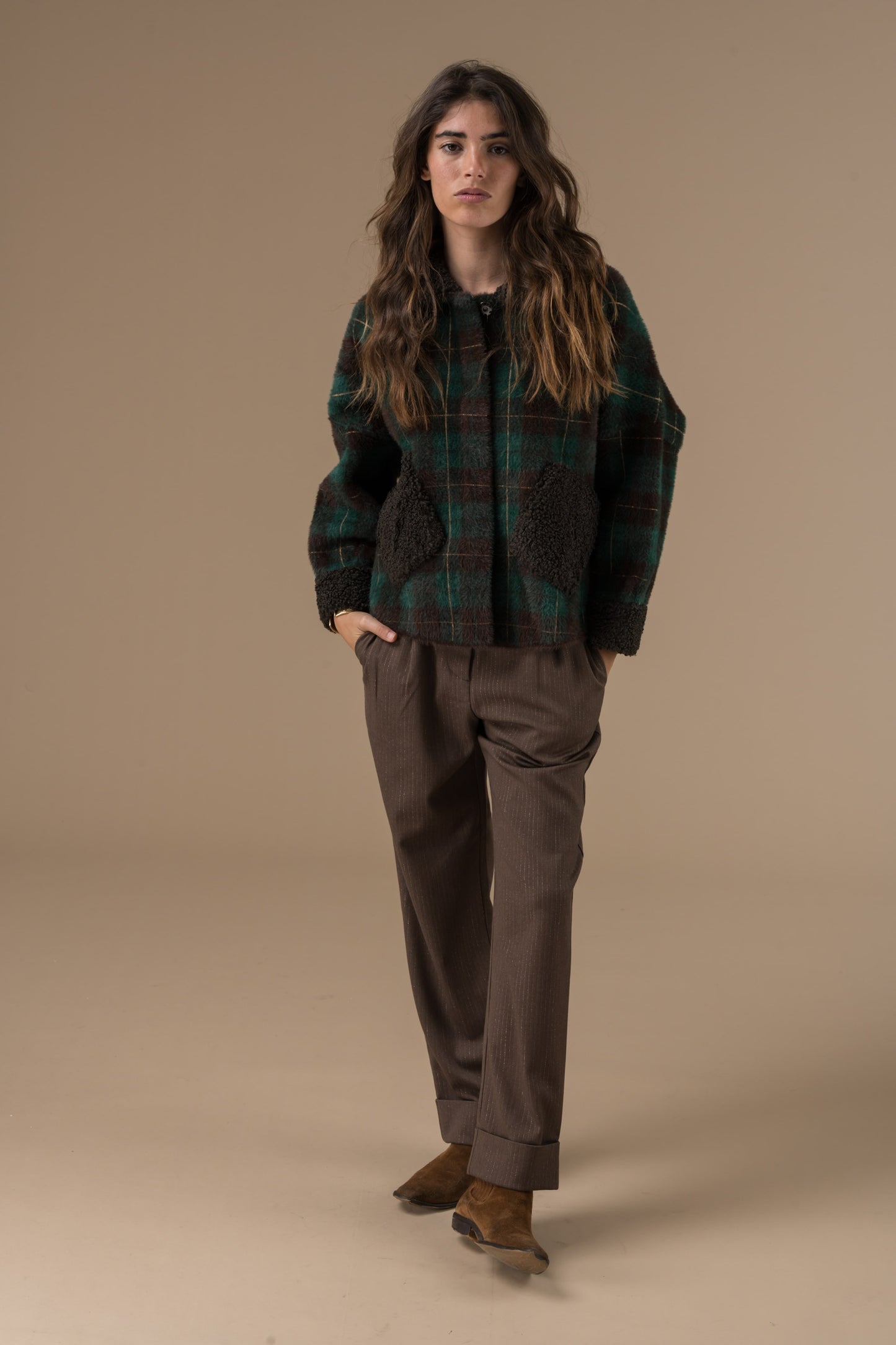 gilet Robin en fausse fourrure