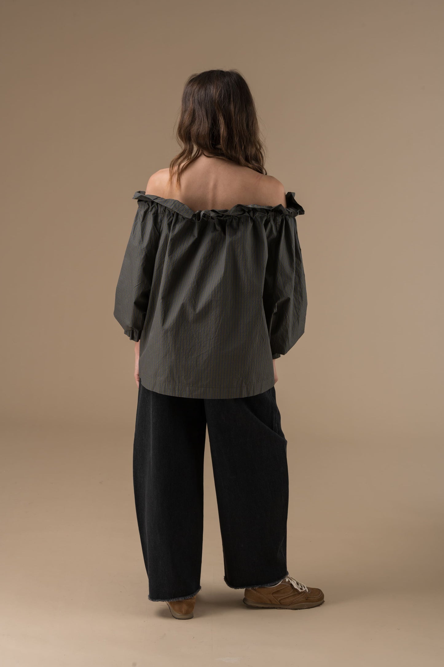 Top Roxane Carreaux verts