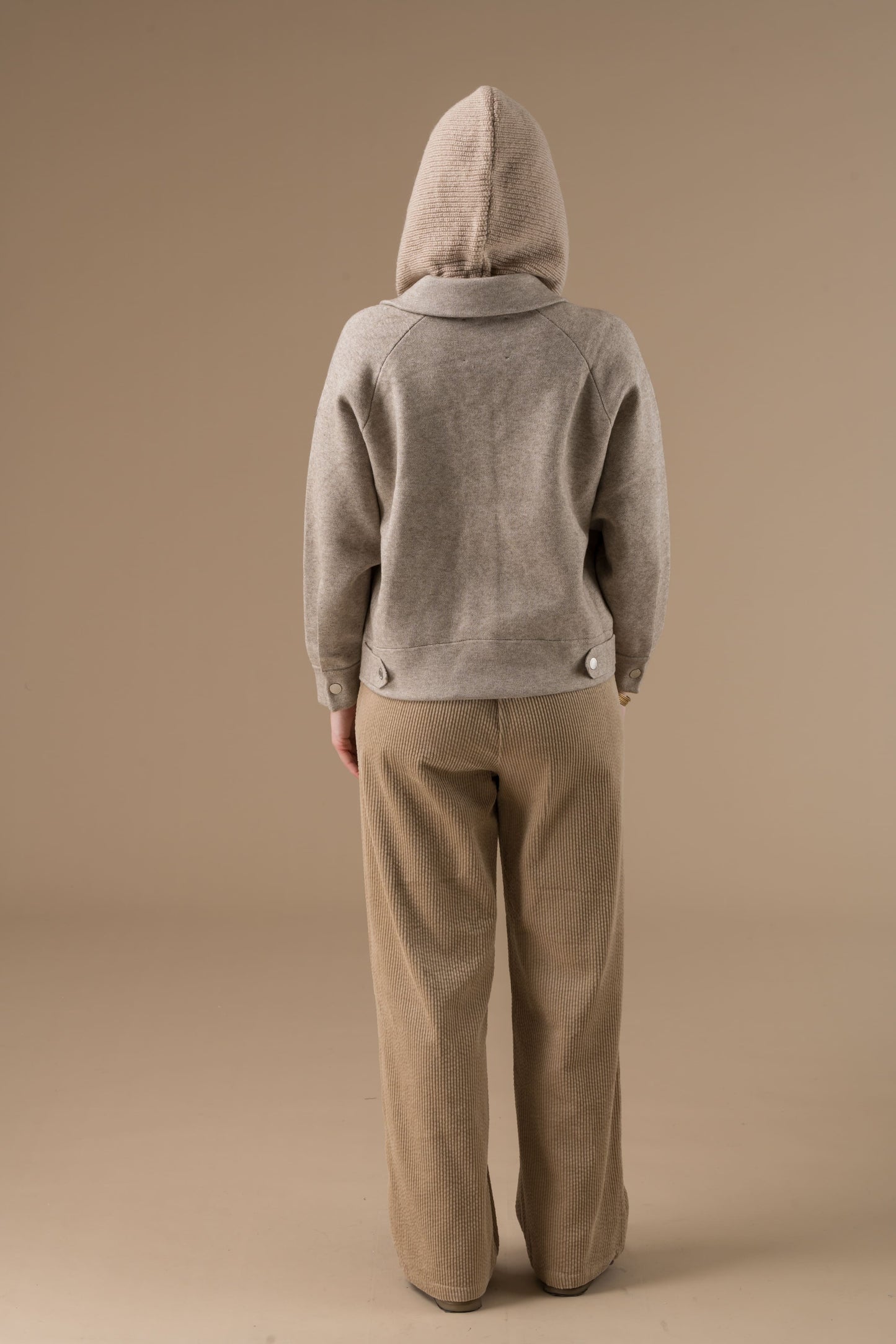 Veste Nerina courte avec capuche amovible