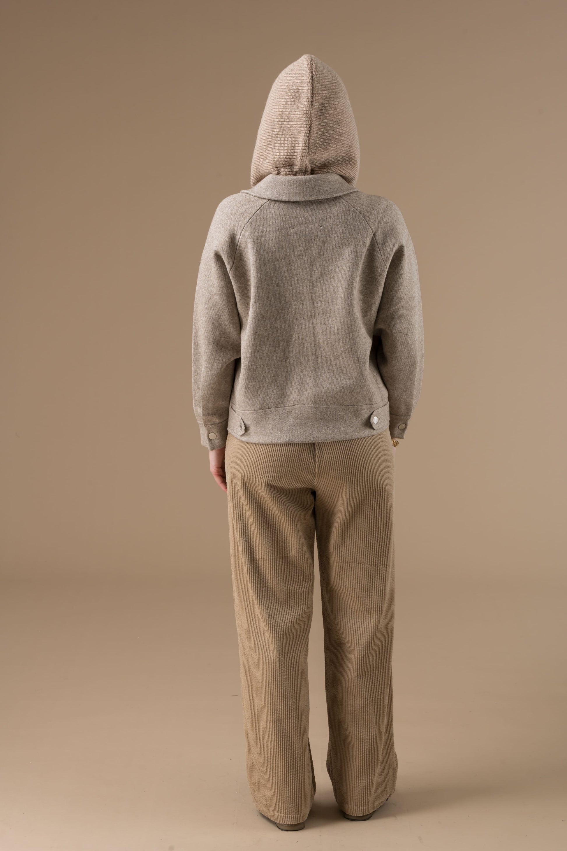 Veste Nerina courte avec capuche amovible