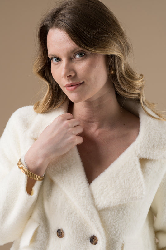 Veste Felicie manches longues en maille douce